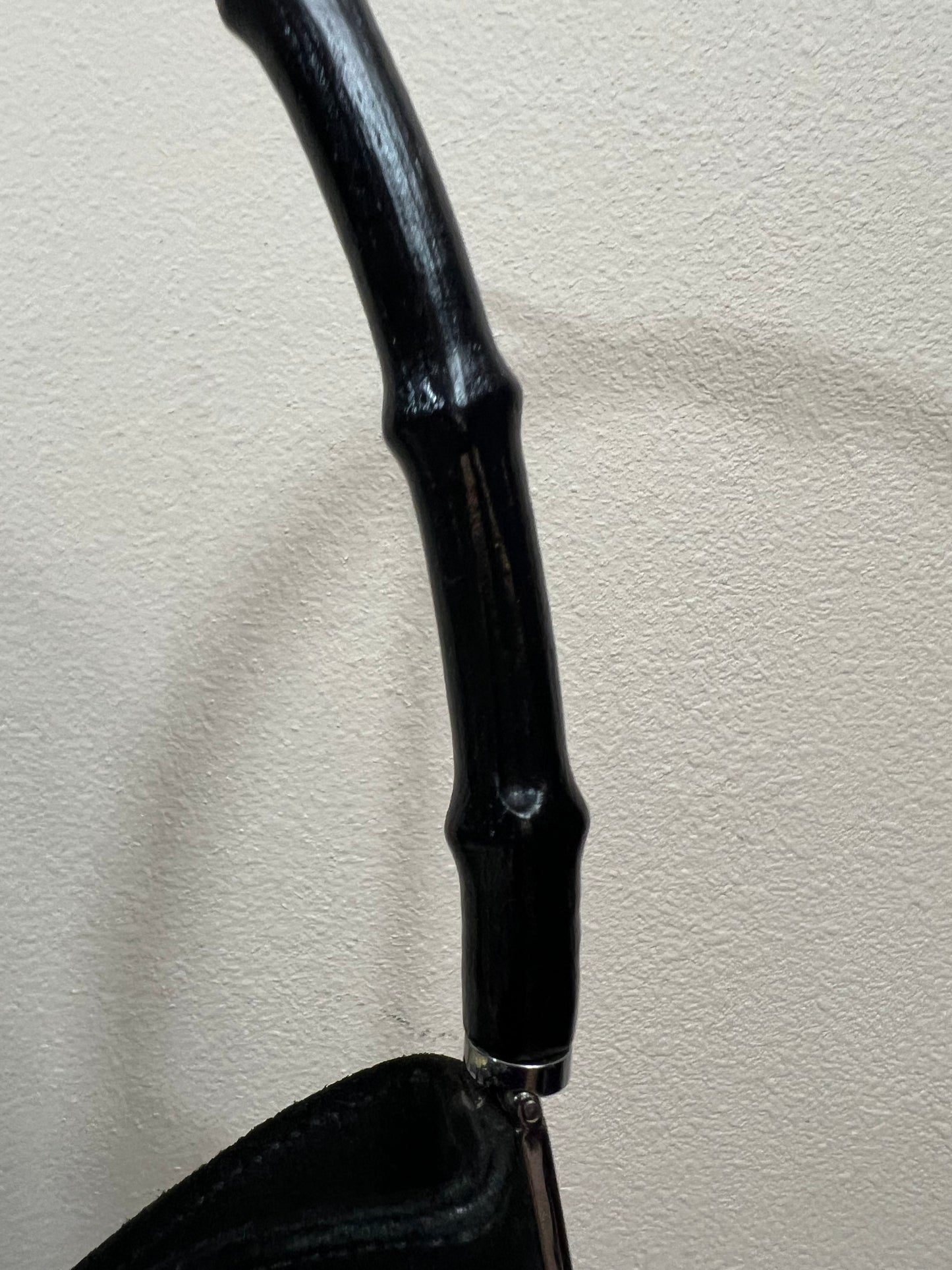 BAMBOO SHOULDER BAG BALCK