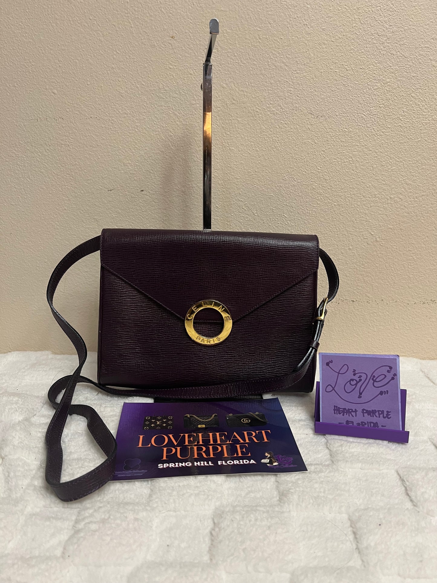 C_E_L_I_N_E CROSSBODY PURPLE