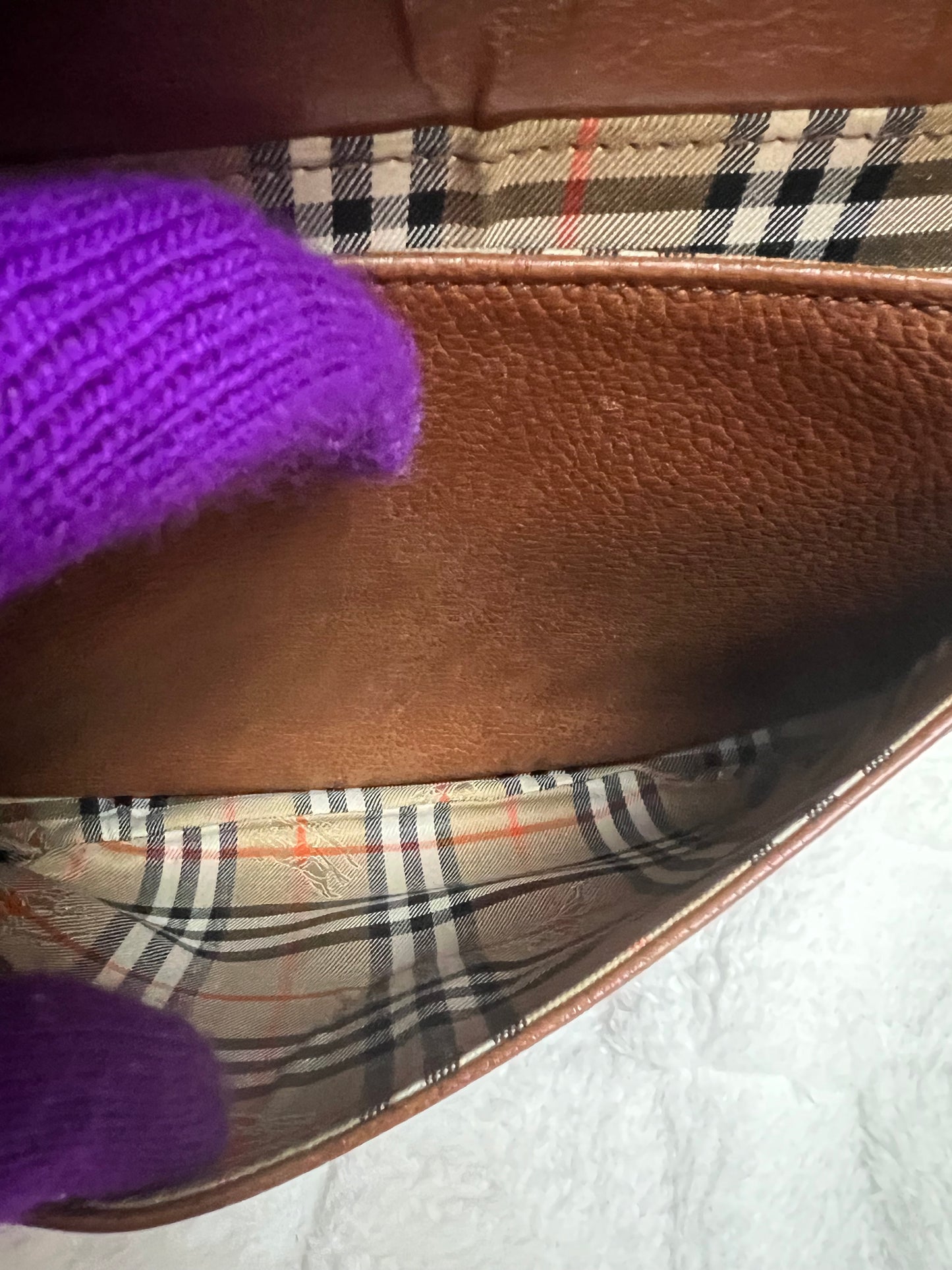 B _ B CROSSBODY BROWN