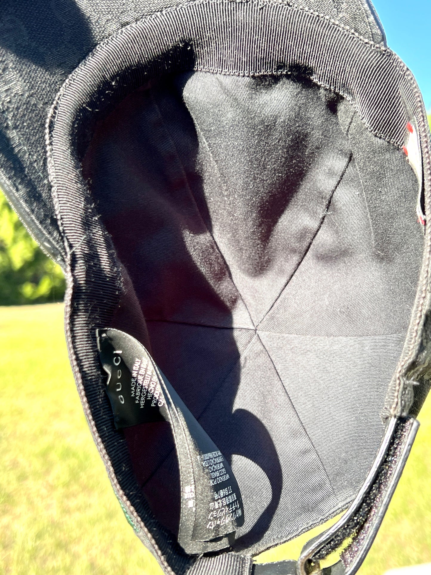 BASEBALL CAP BLACK