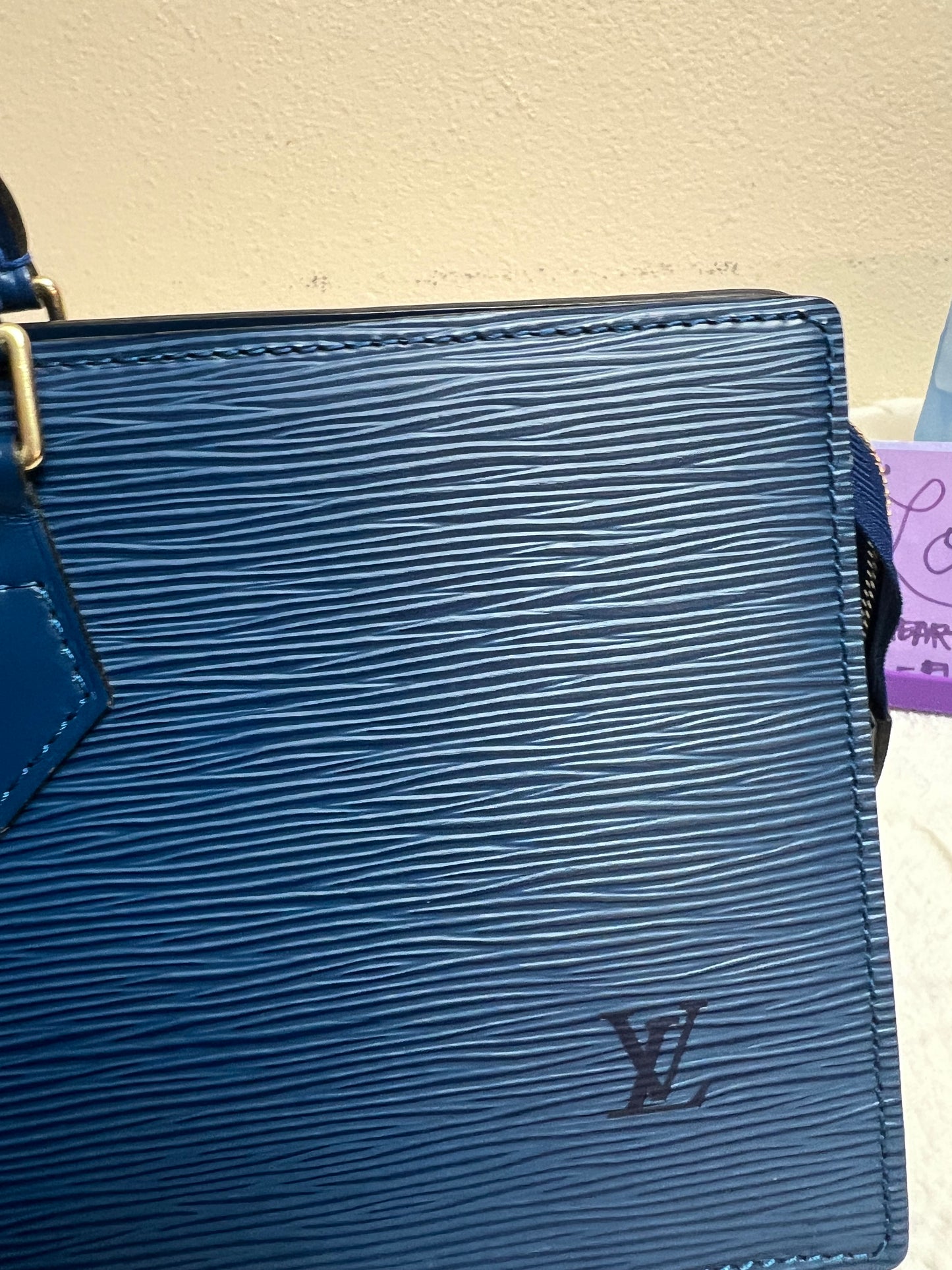 SAC TRIANGLE EPI BLUE