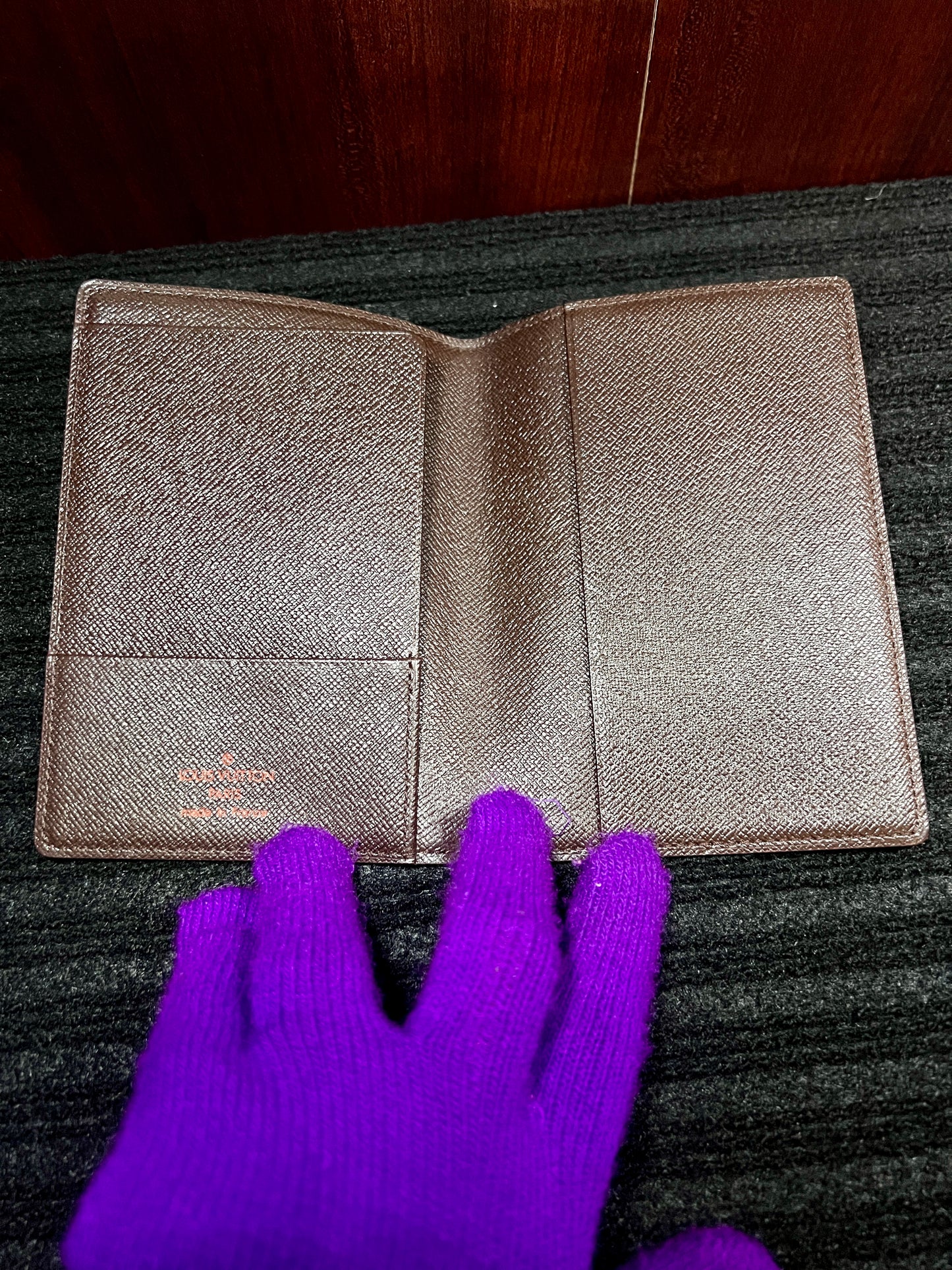 PASSPORT HOLDER DAMIER