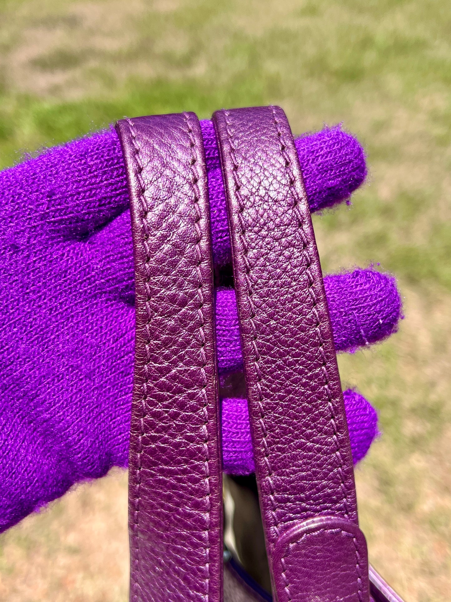 PURPLE TOTE BAG