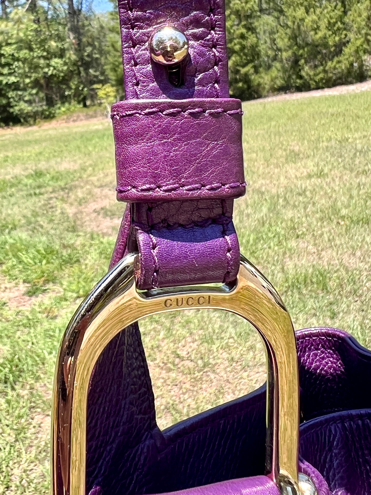 PURPLE TOTE BAG