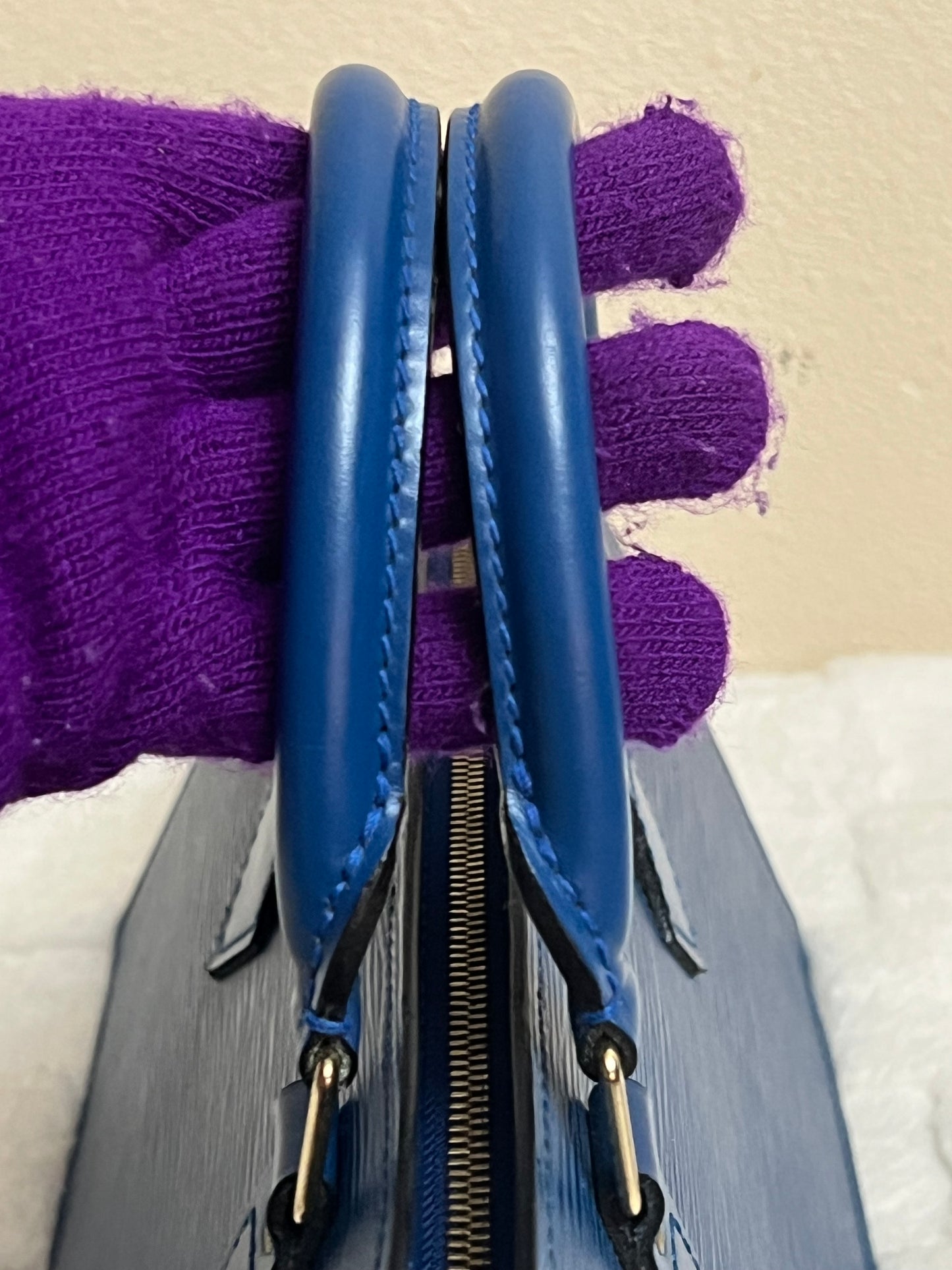 SAC TRIANGLE EPI BLUE