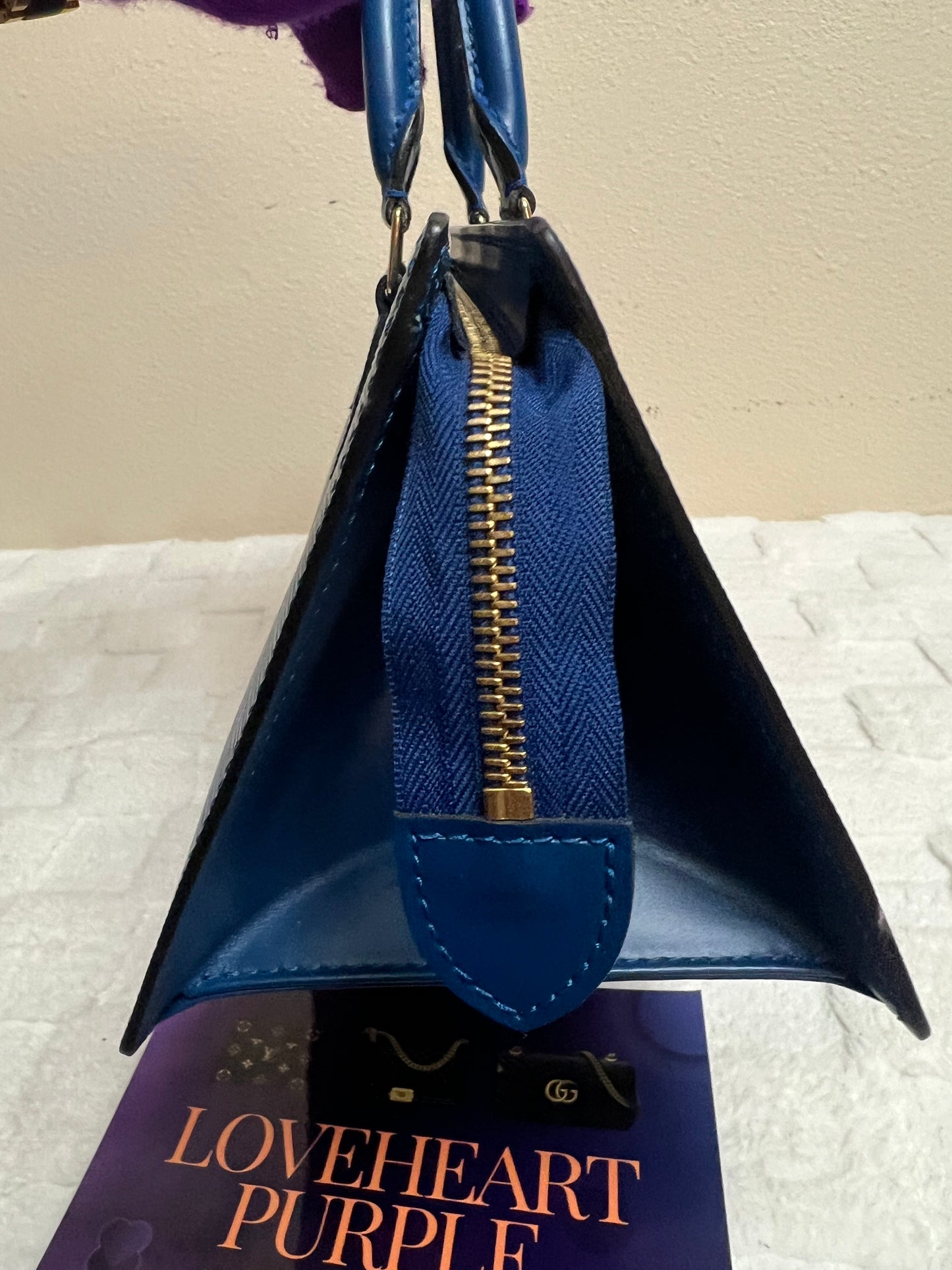 SAC TRIANGLE EPI BLUE