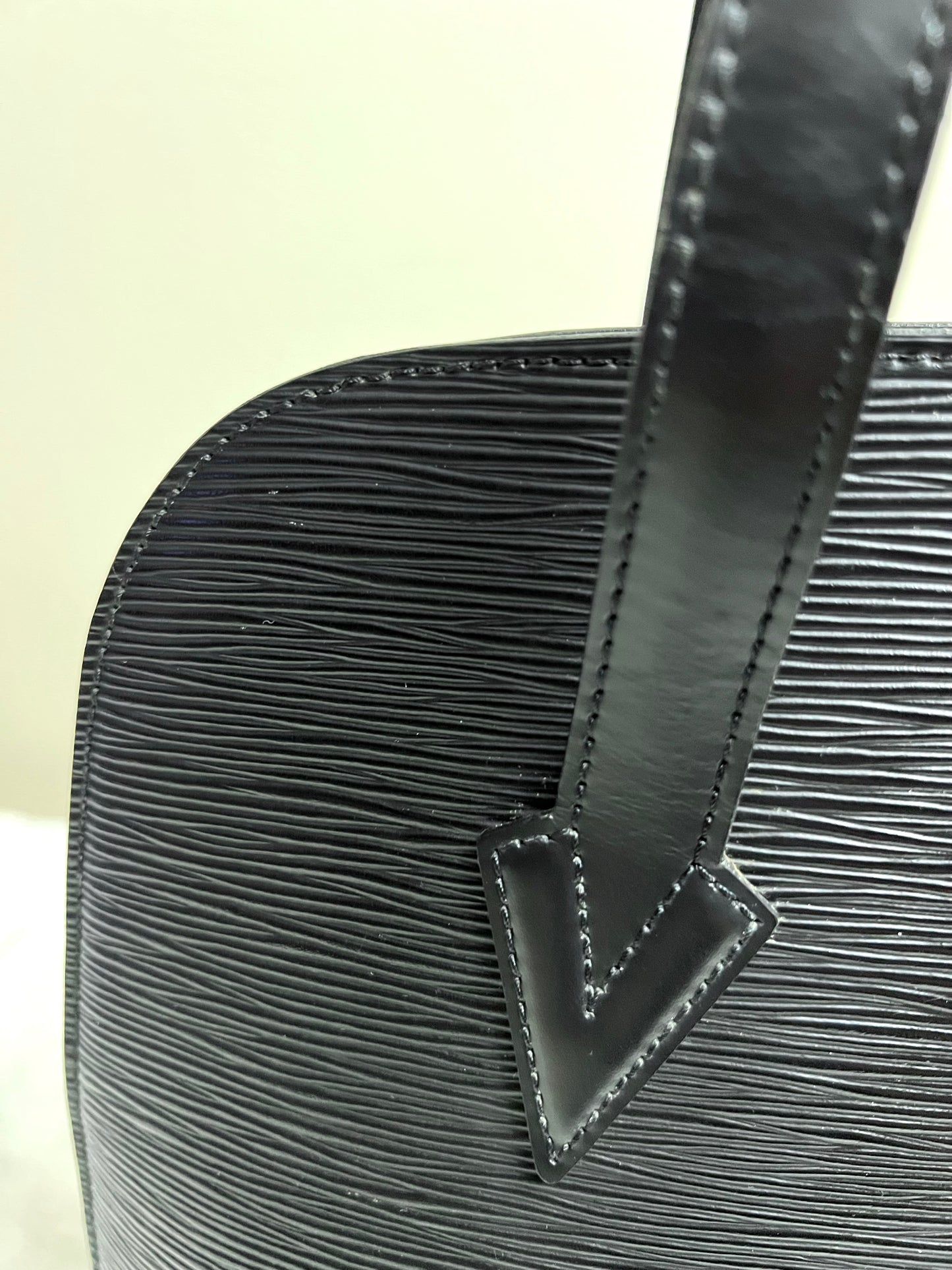 LUSSAC TOTE EPI BLACK