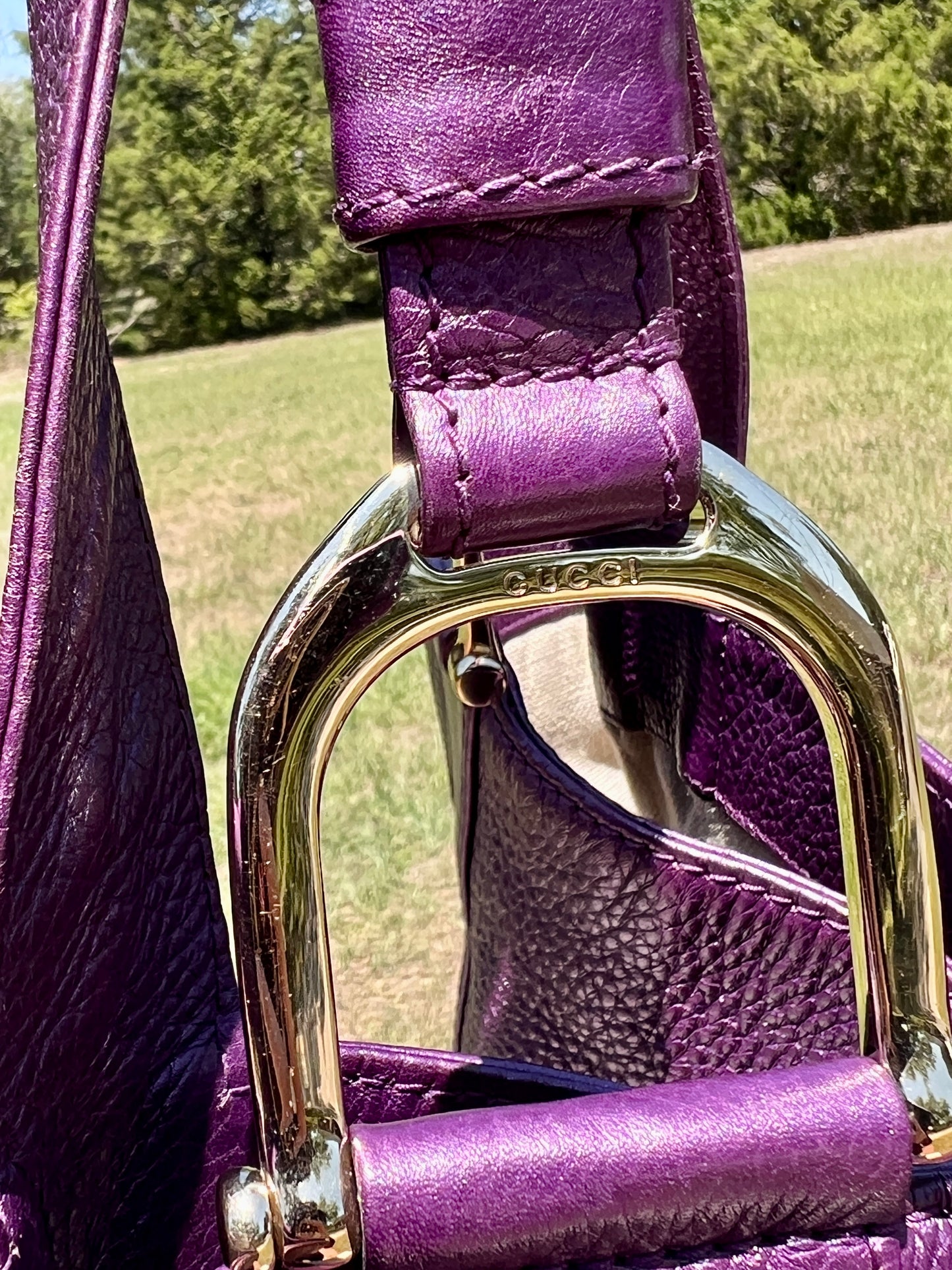 PURPLE TOTE BAG