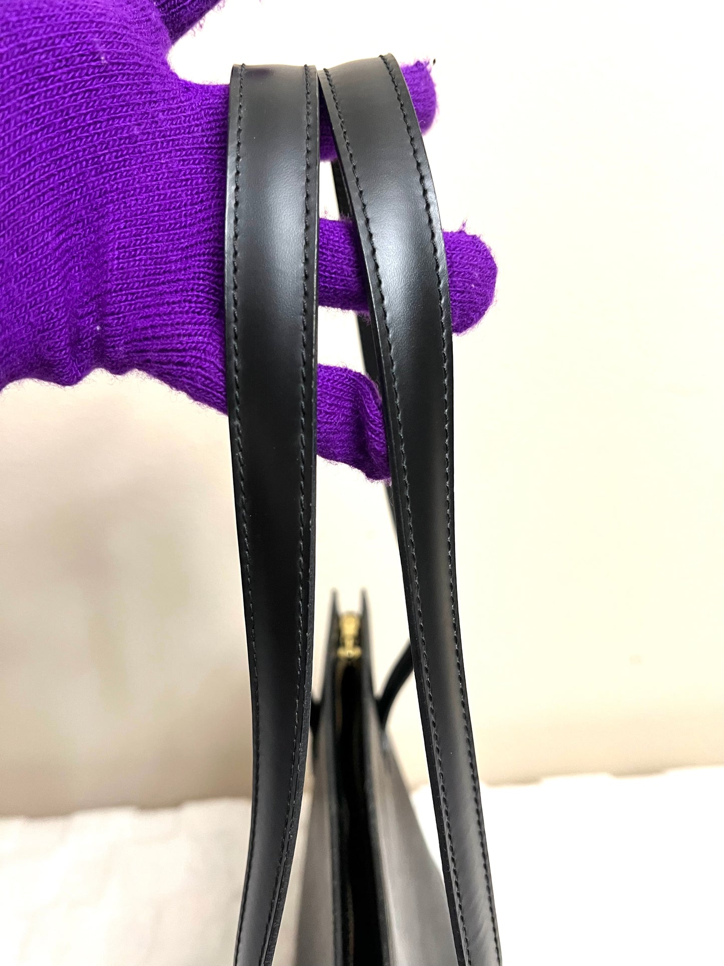 LUSSAC TOTE EPI BLACK