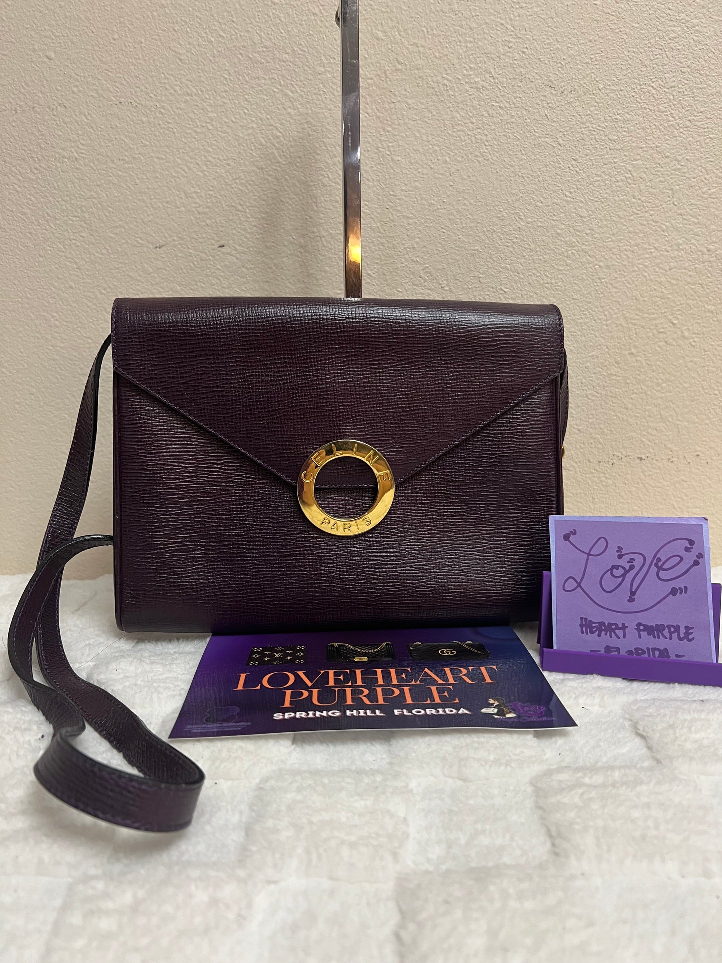 C_E_L_I_N_E CROSSBODY PURPLE
