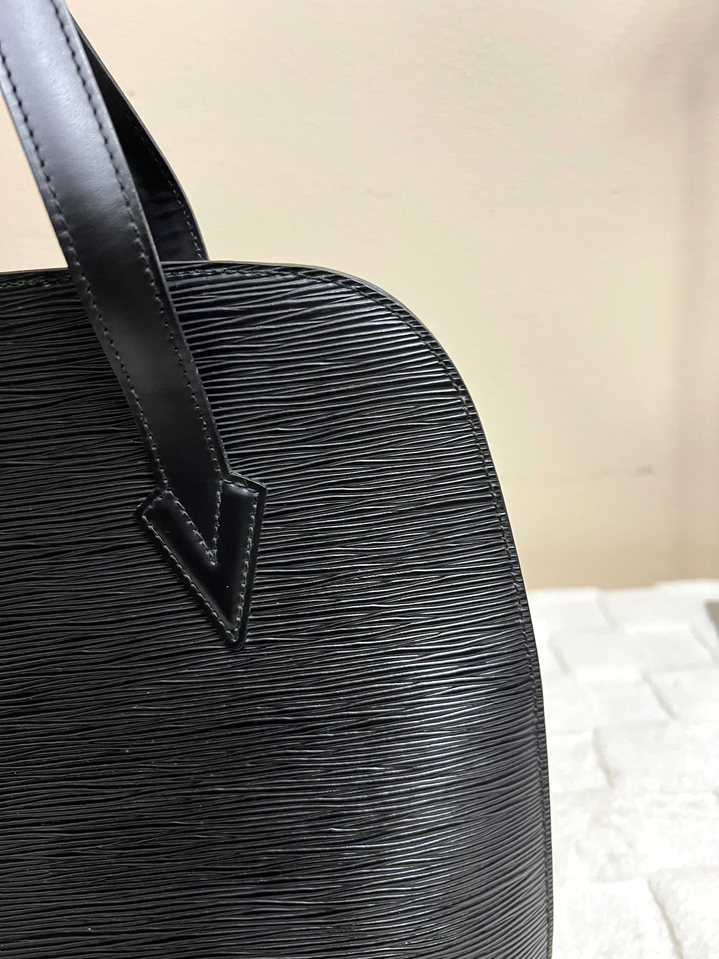 LUSSAC TOTE EPI BLACK