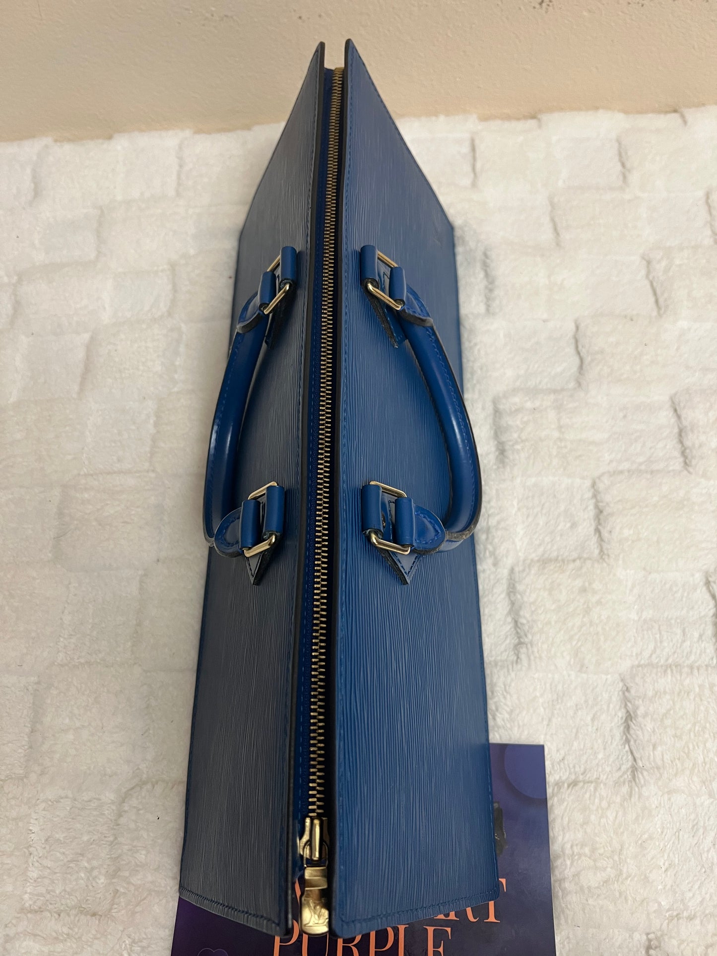 SAC TRIANGLE EPI BLUE
