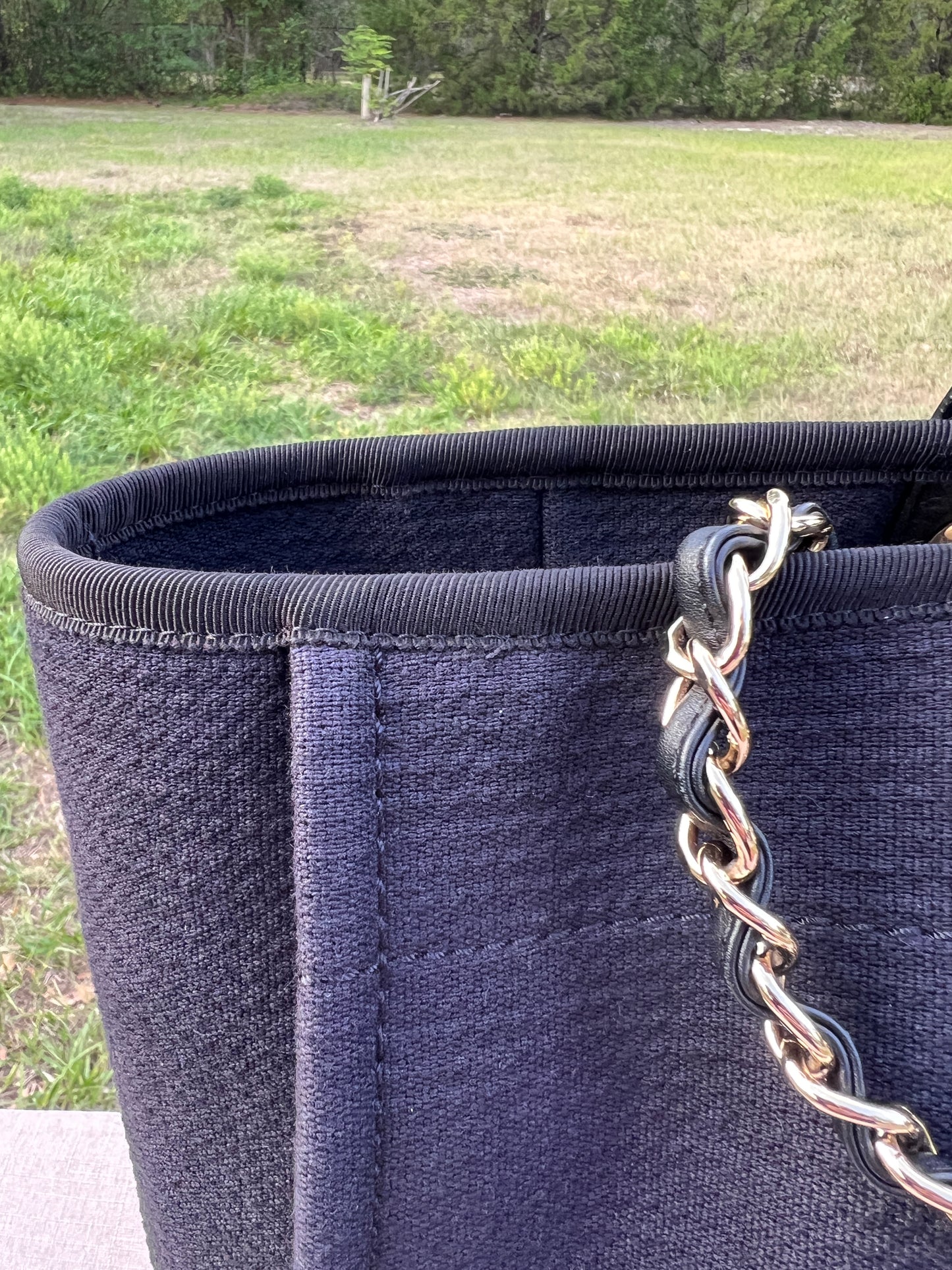 DEAUVILLE TOTE MEDIUM BLACK