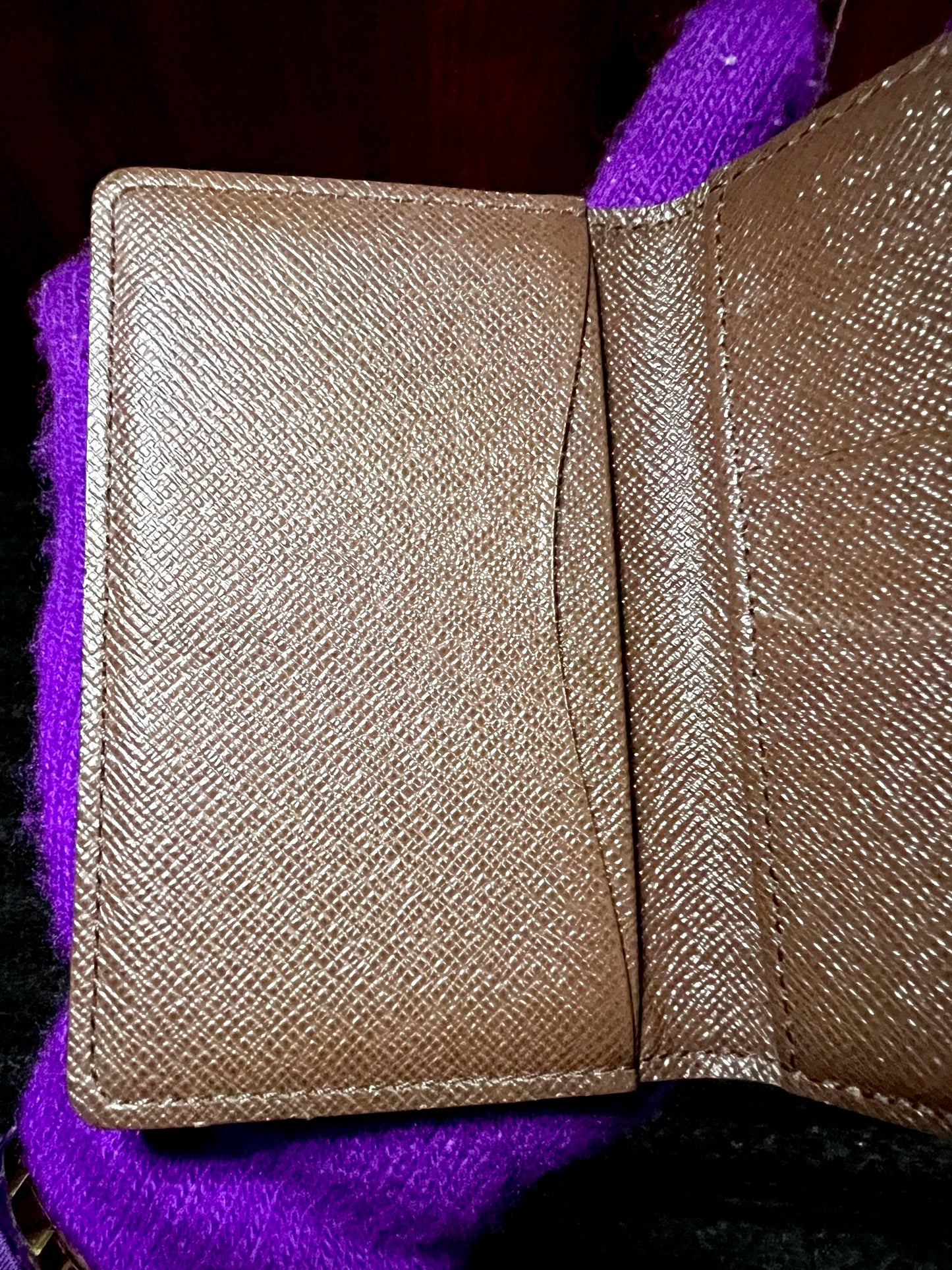 COMPACT CARD HOLDER DAMIER