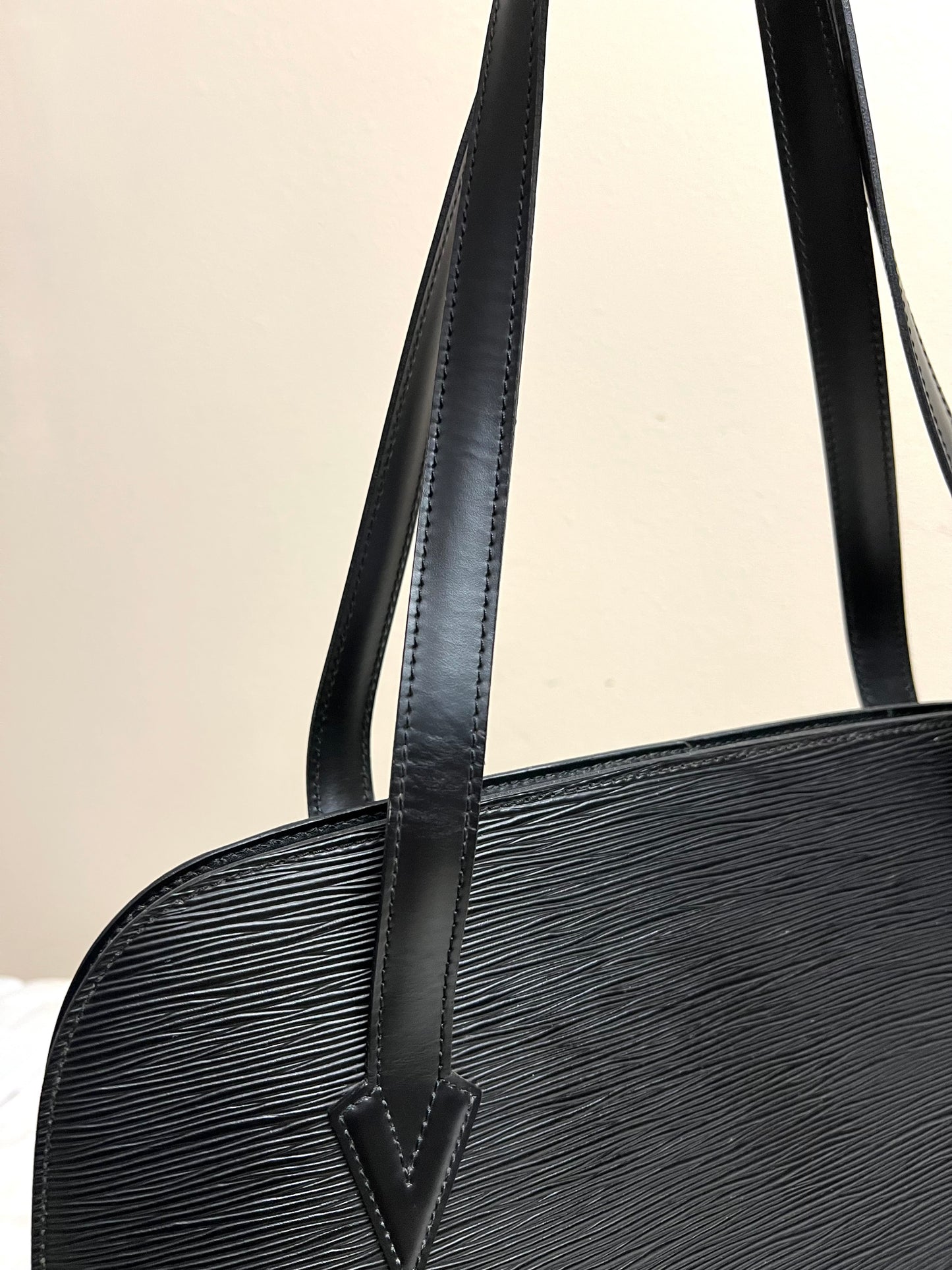LUSSAC TOTE EPI BLACK