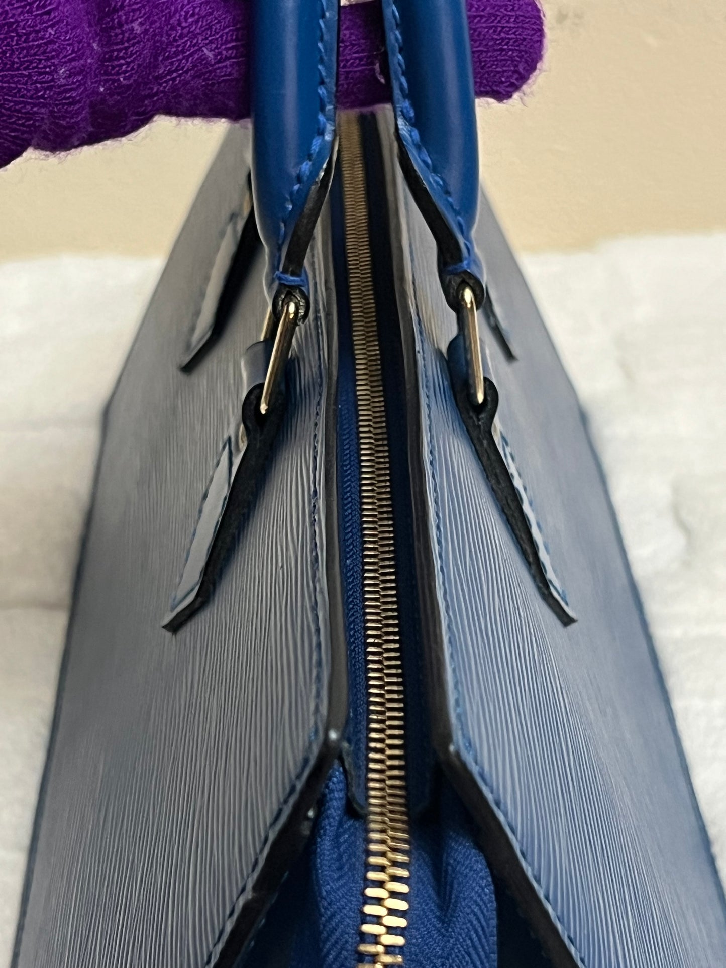 SAC TRIANGLE EPI BLUE