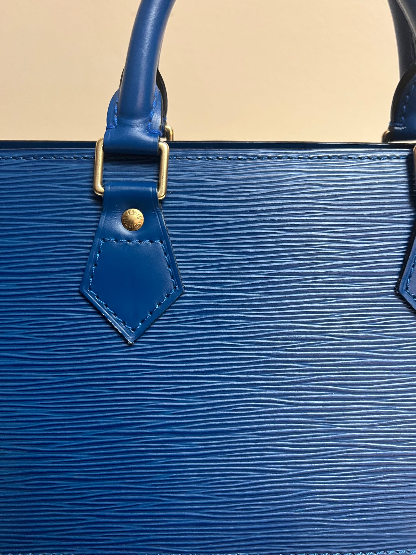 SAC TRIANGLE EPI BLUE