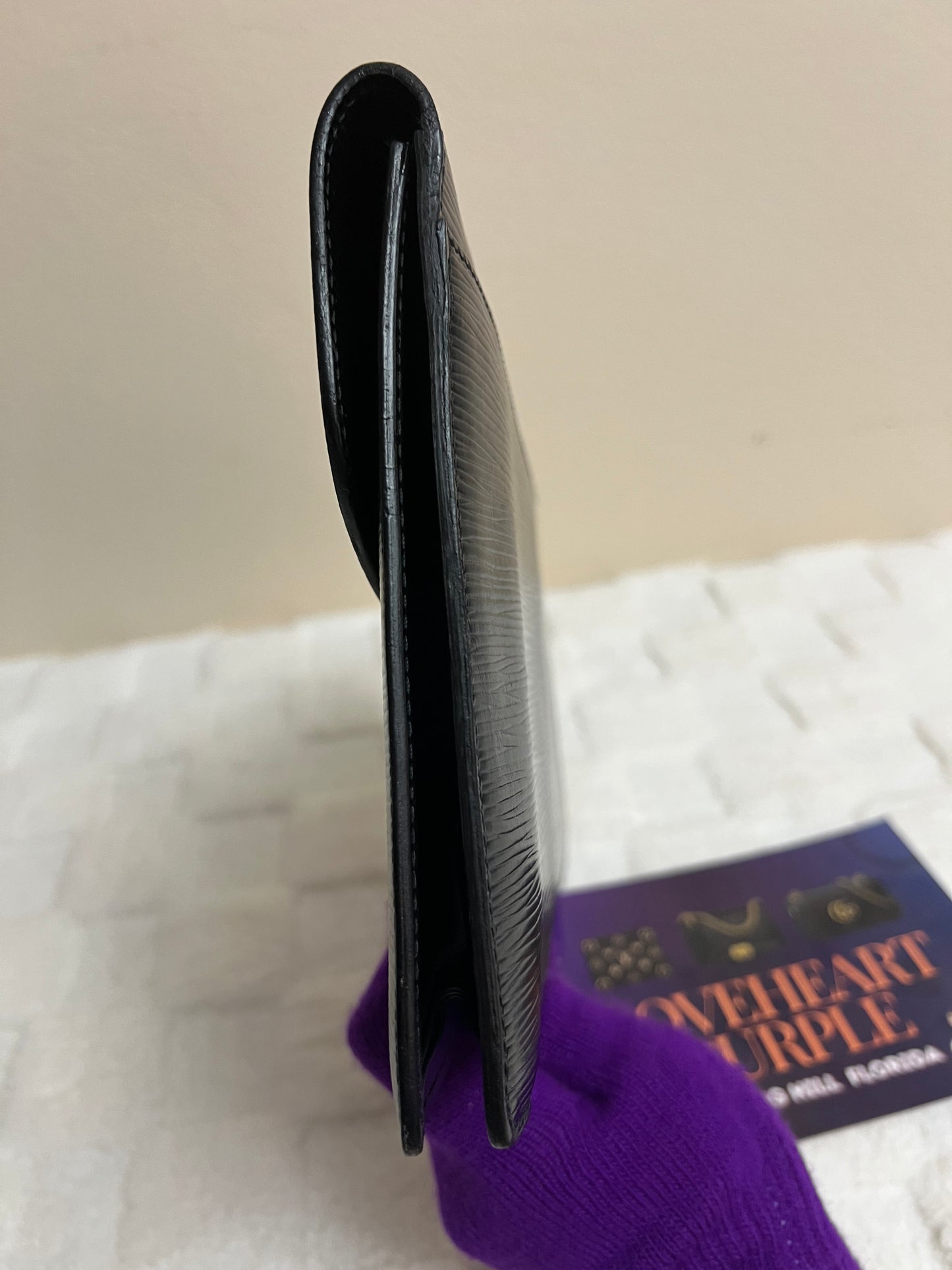 MONTAIGENE EPI CLUTCH BLACK