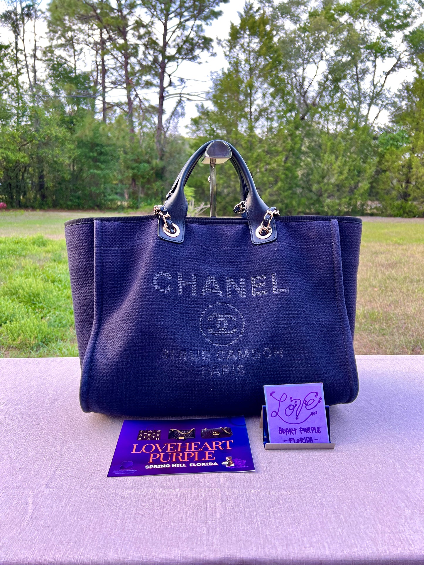 DEAUVILLE TOTE MEDIUM BLACK