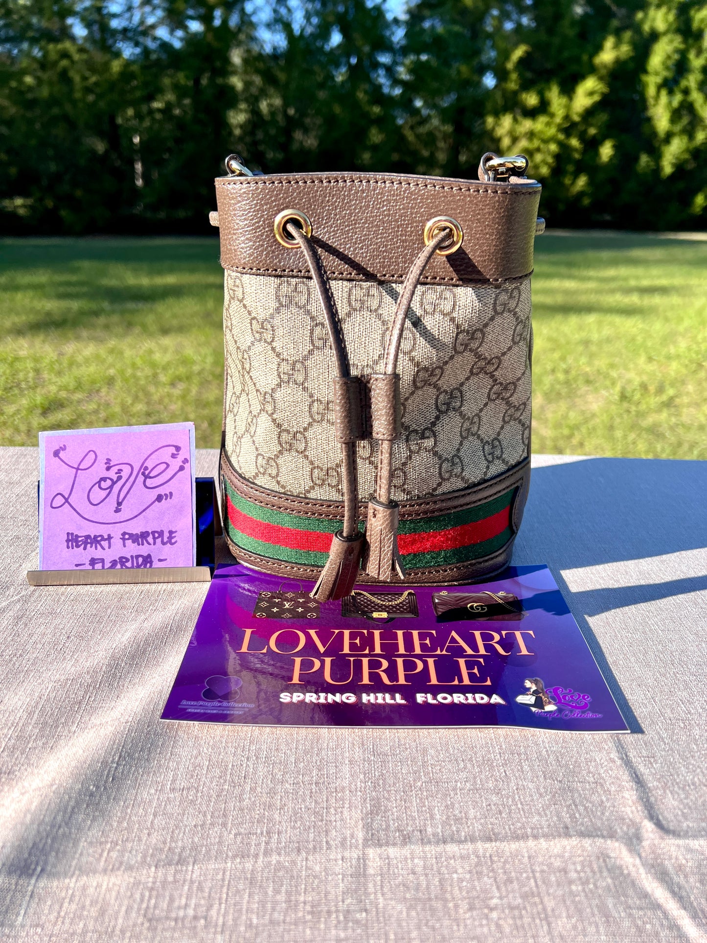 BUCKET BAG MINI OPHIDIA