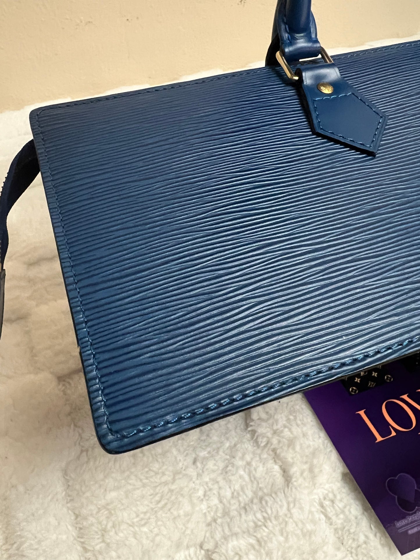 SAC TRIANGLE EPI BLUE