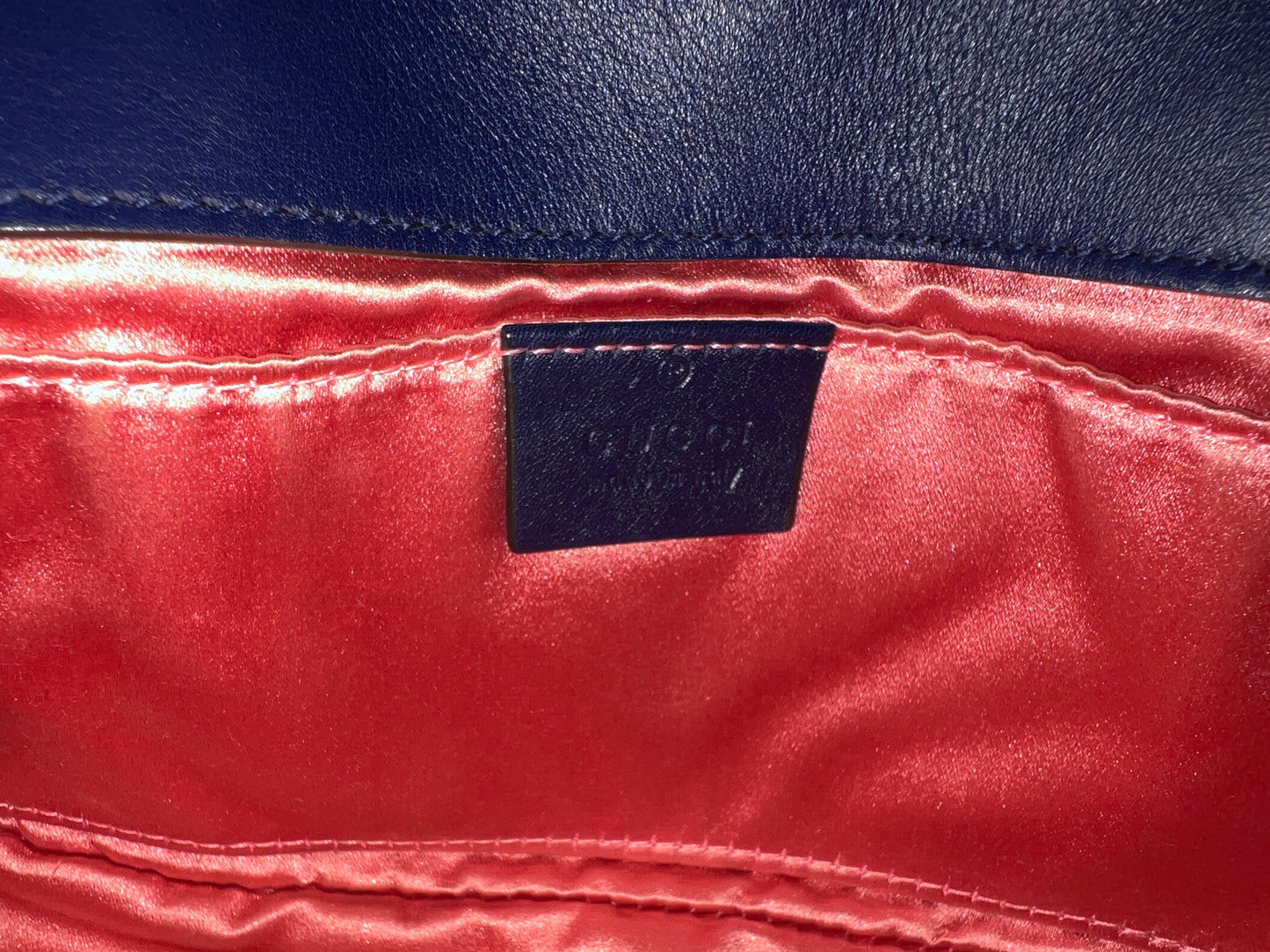 MARMONT VELVET BLUE SMALL