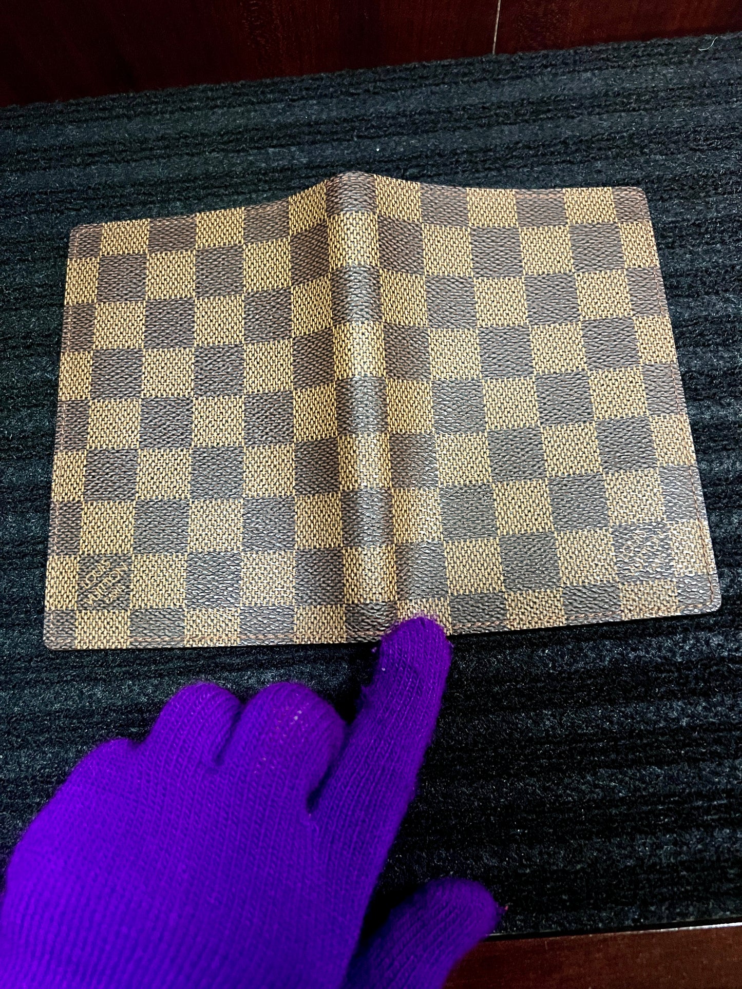 PASSPORT HOLDER DAMIER