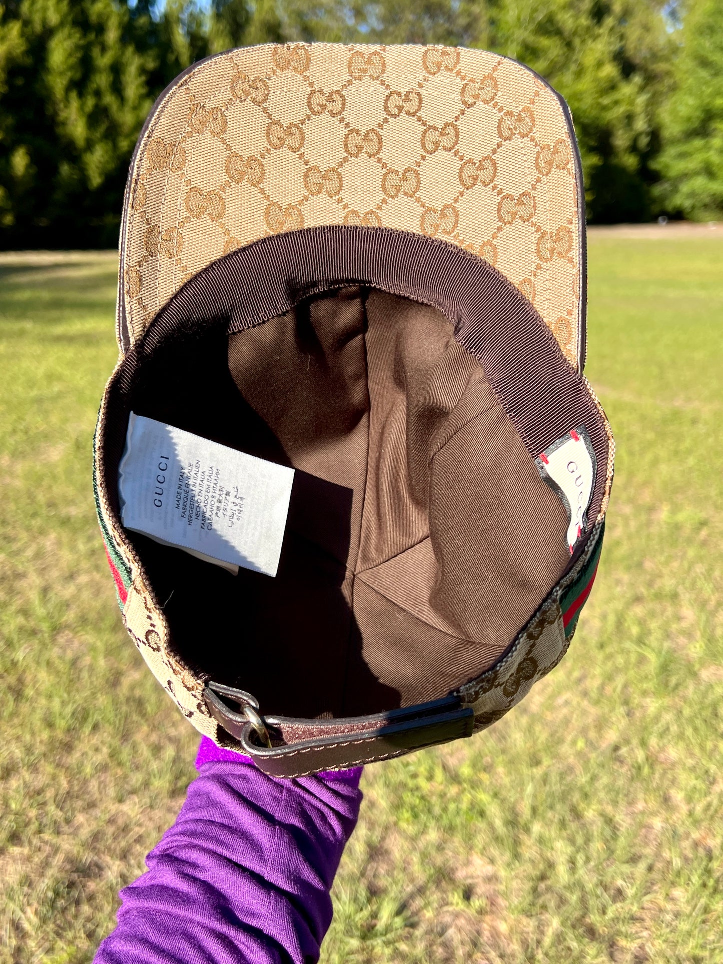 BASEBALL CAP BROWN