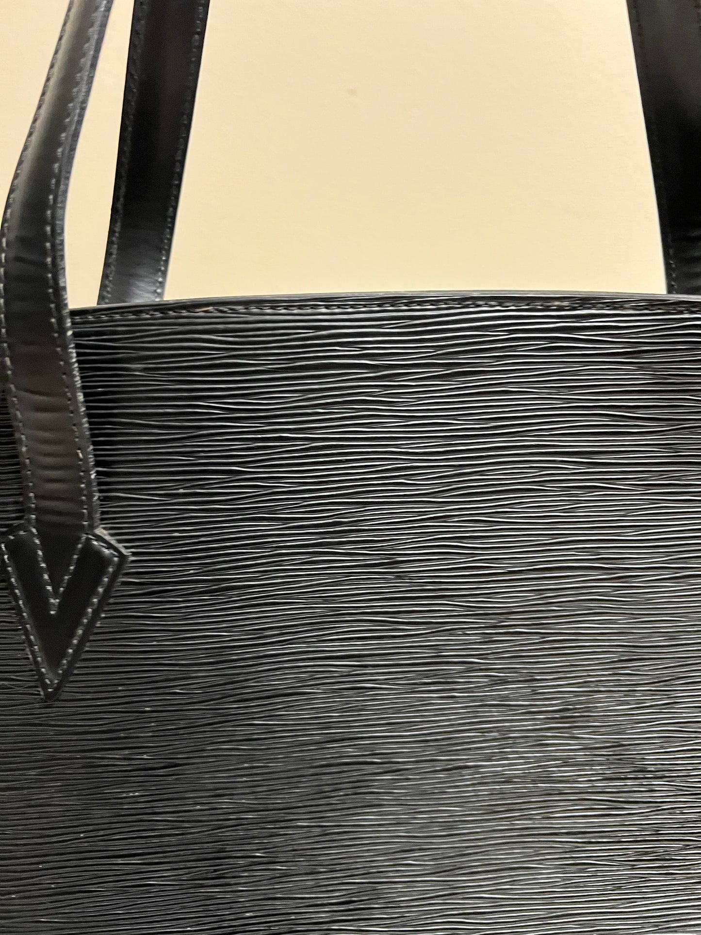 LUSSAC TOTE EPI BLACK
