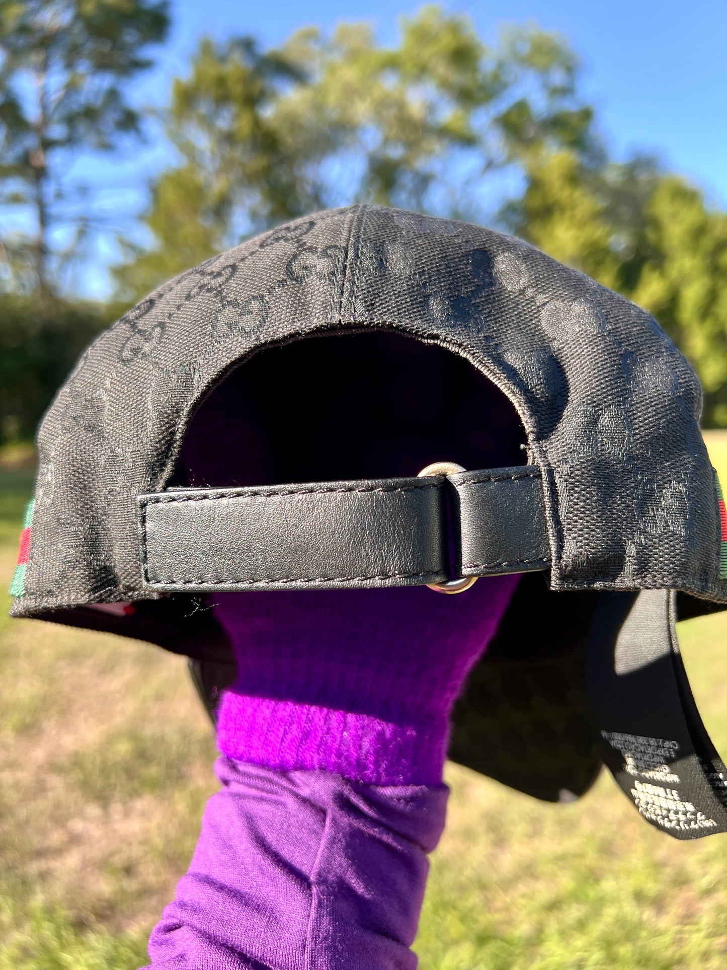 BASEBALL CAP BLACK