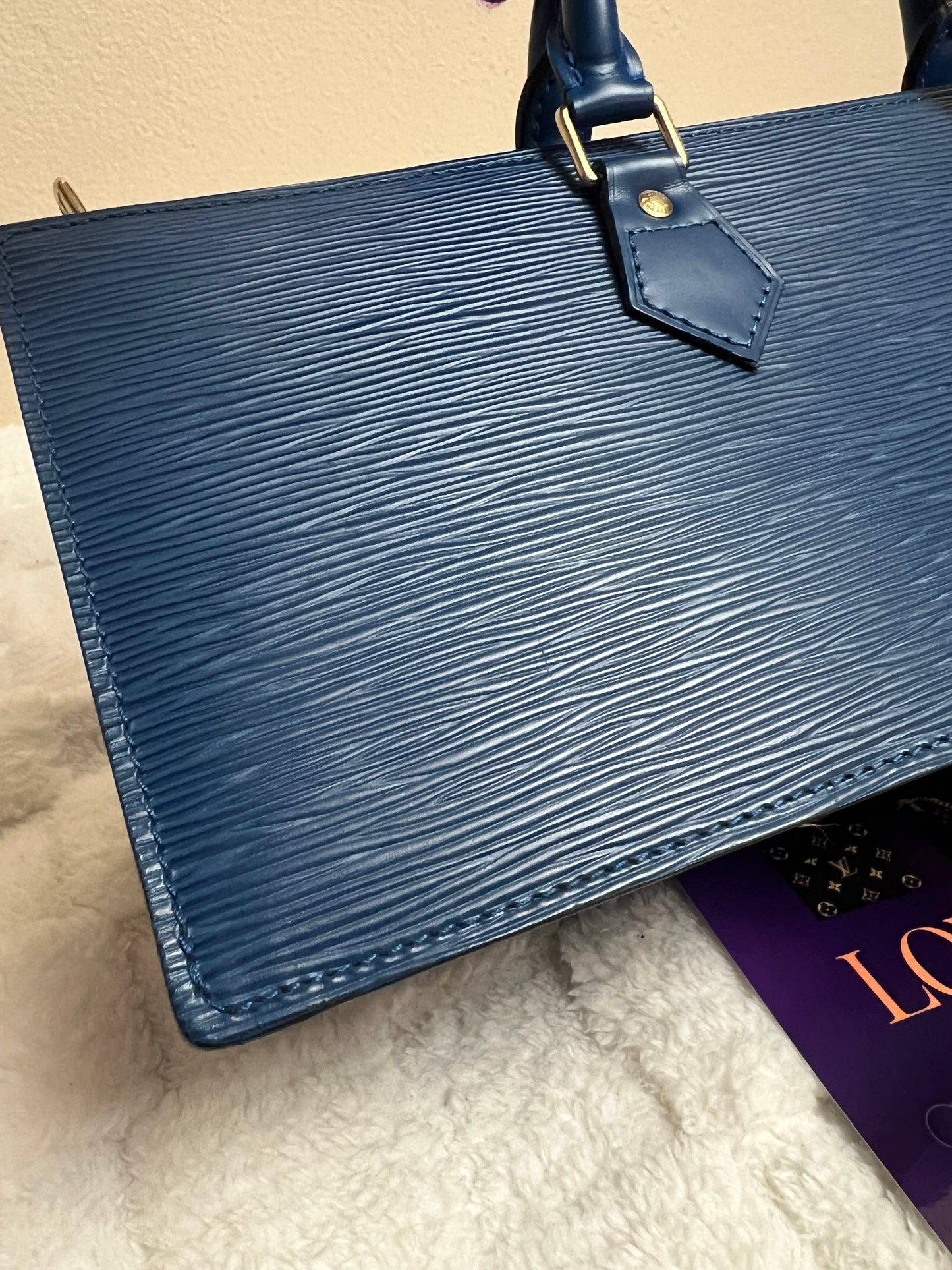 SAC TRIANGLE EPI BLUE