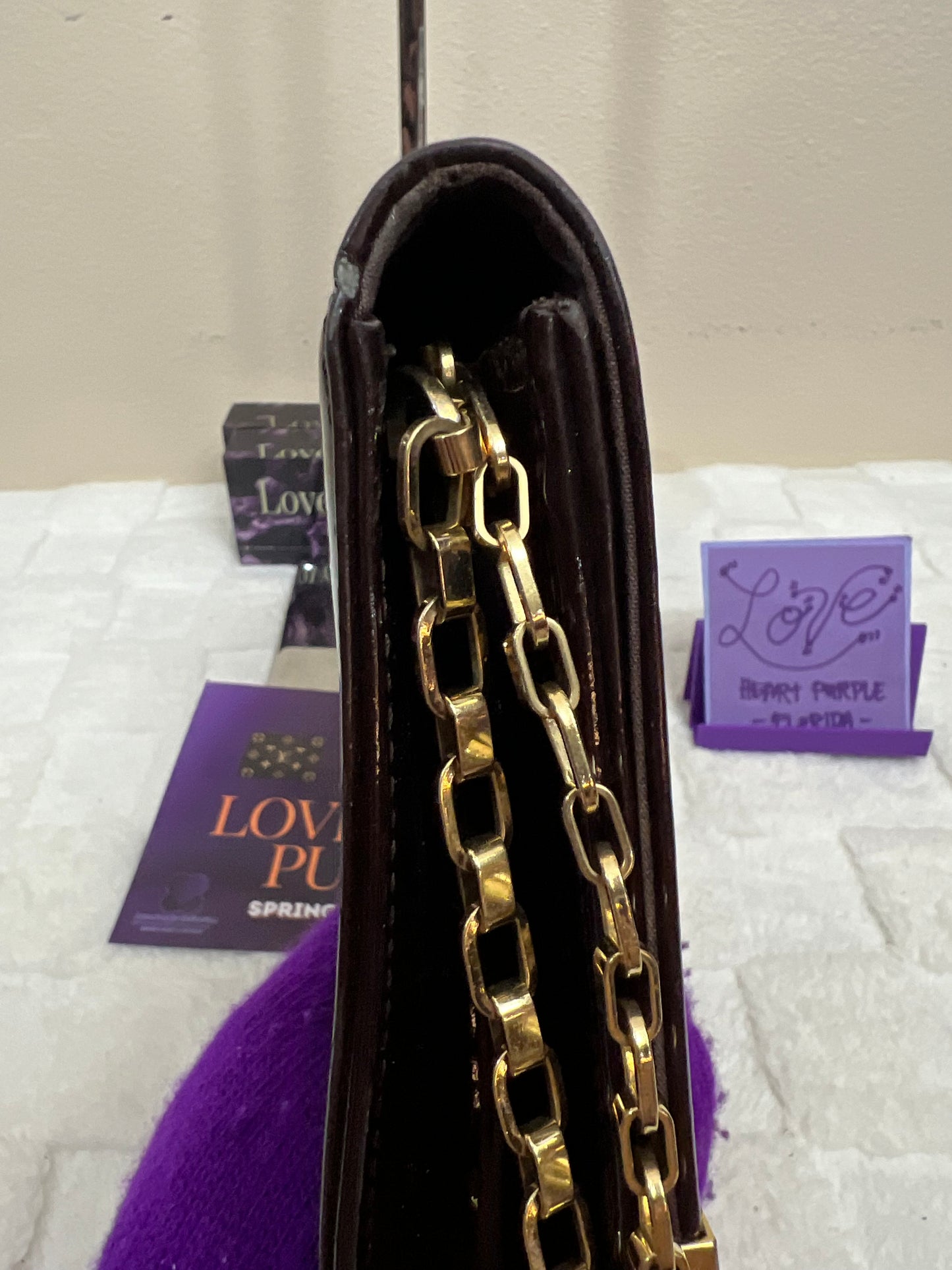 ANA CLUTCH PURPLE