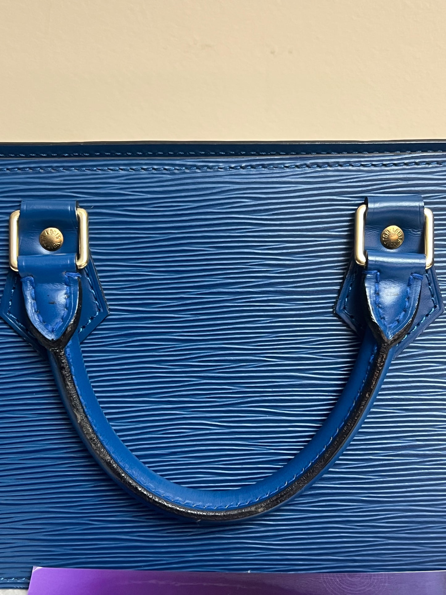 SAC TRIANGLE EPI BLUE