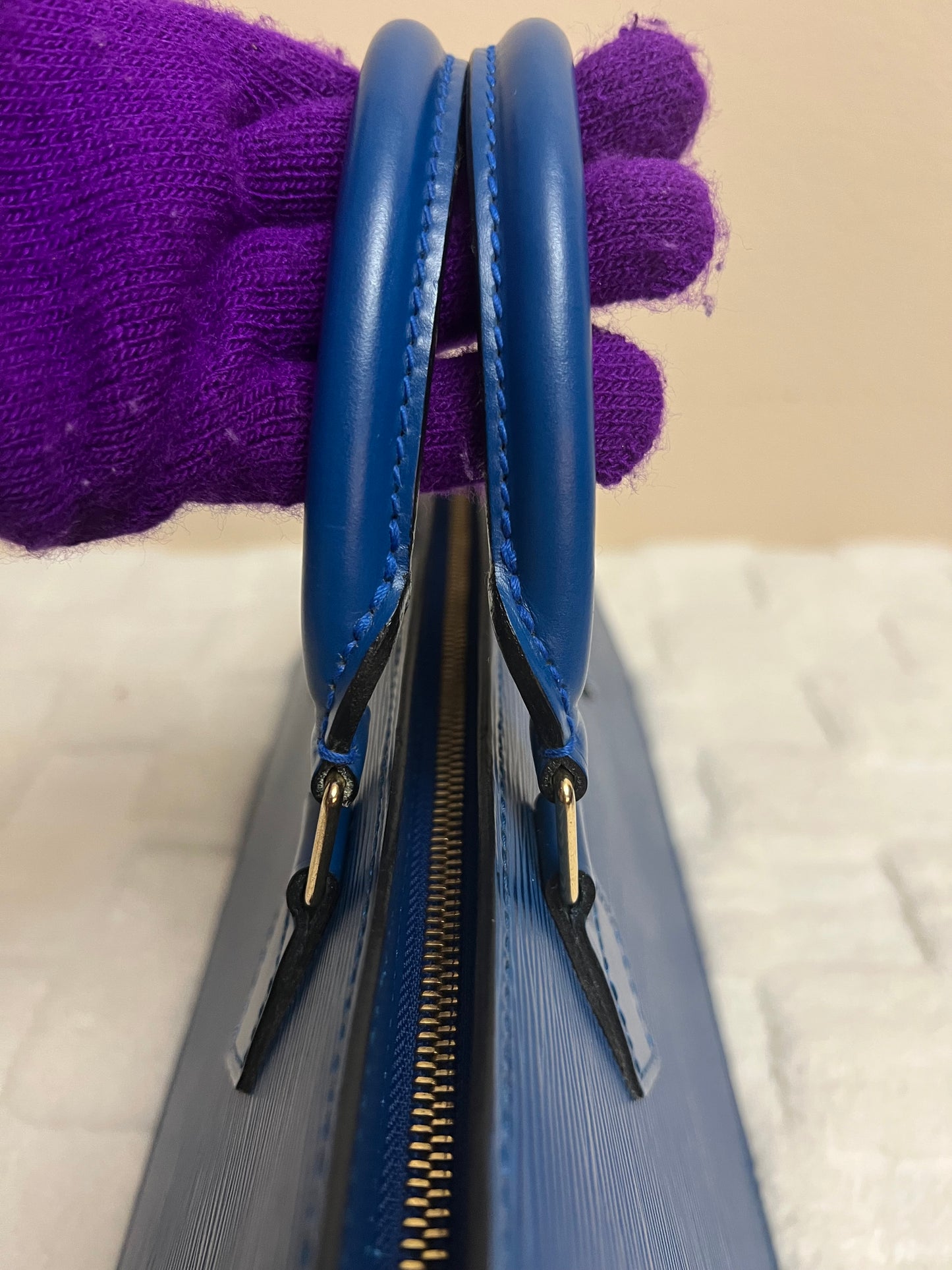 SAC TRIANGLE EPI BLUE