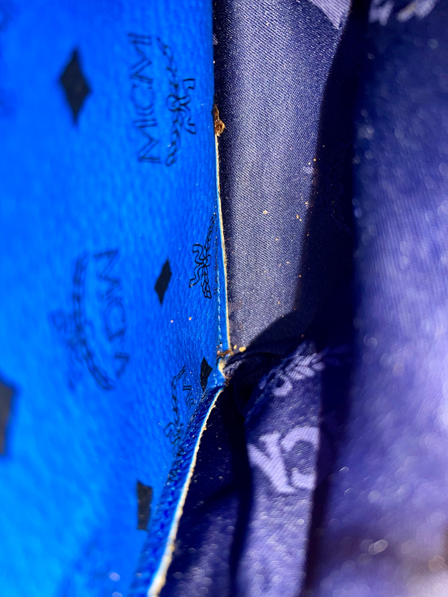 MCM BAGPACK LIMITED EDITION BLUE