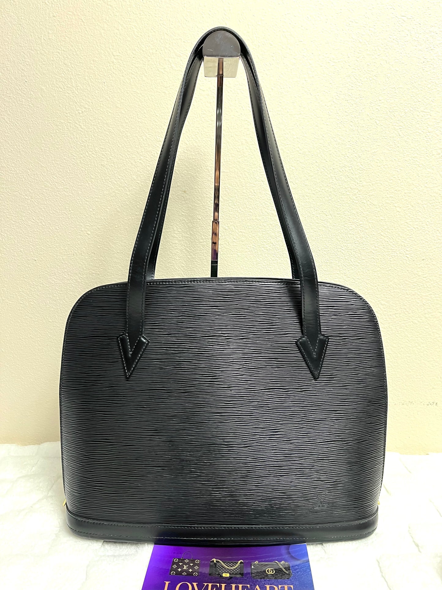 LUSSAC TOTE EPI BLACK