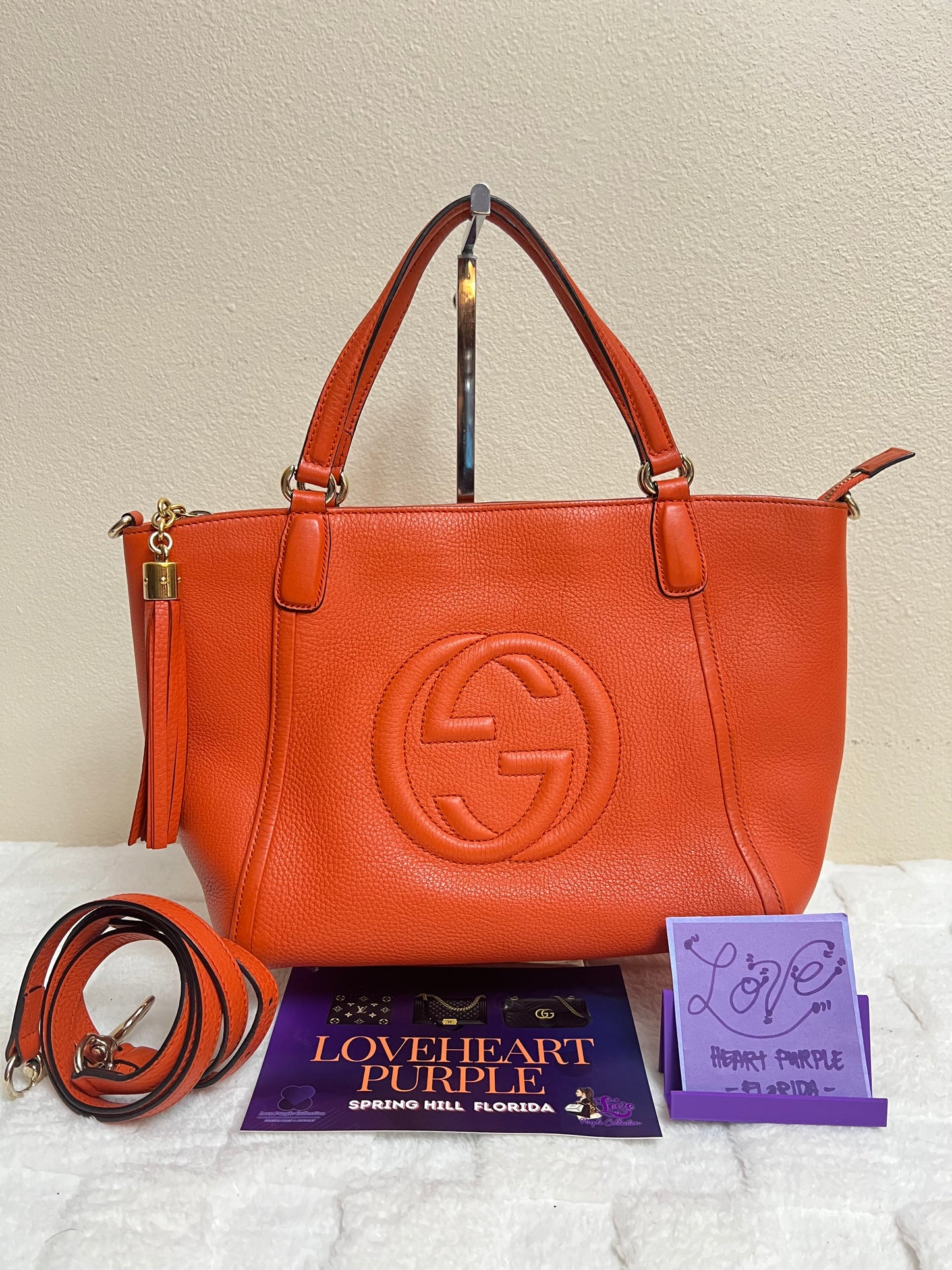 SOHO TASSLE 2 WAY ORANGE