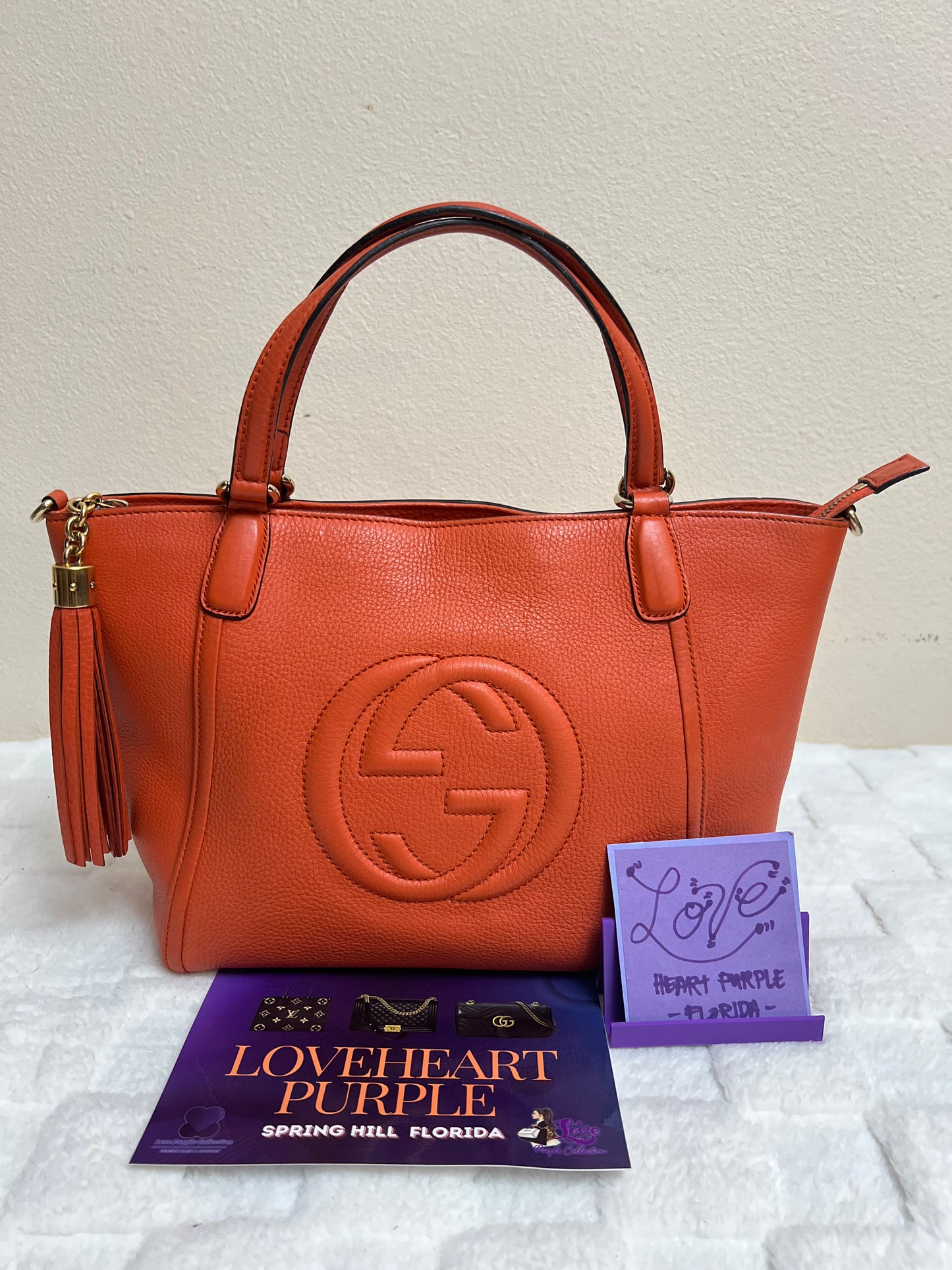 SOHO TASSLE 2 WAY ORANGE