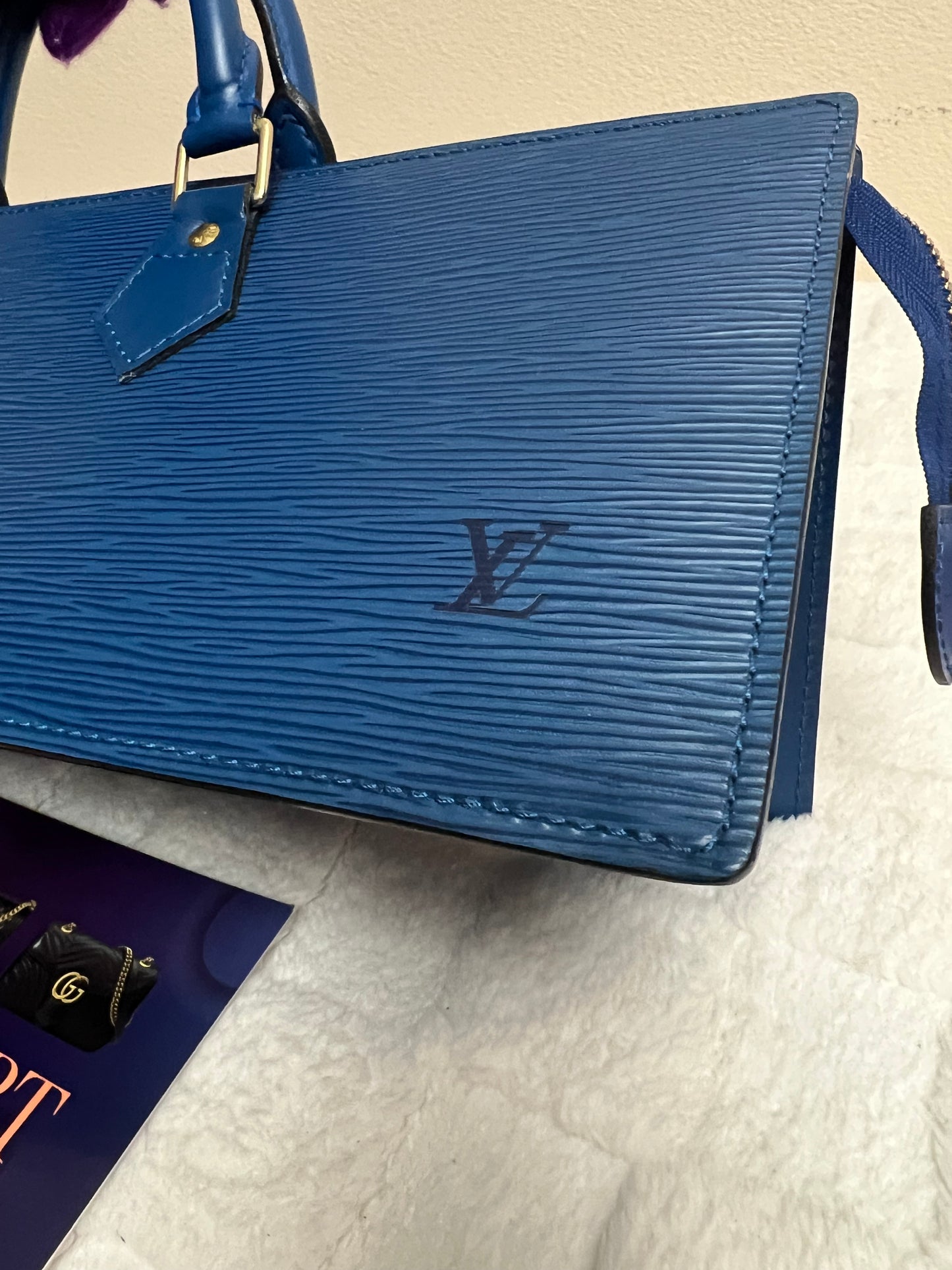 SAC TRIANGLE EPI BLUE