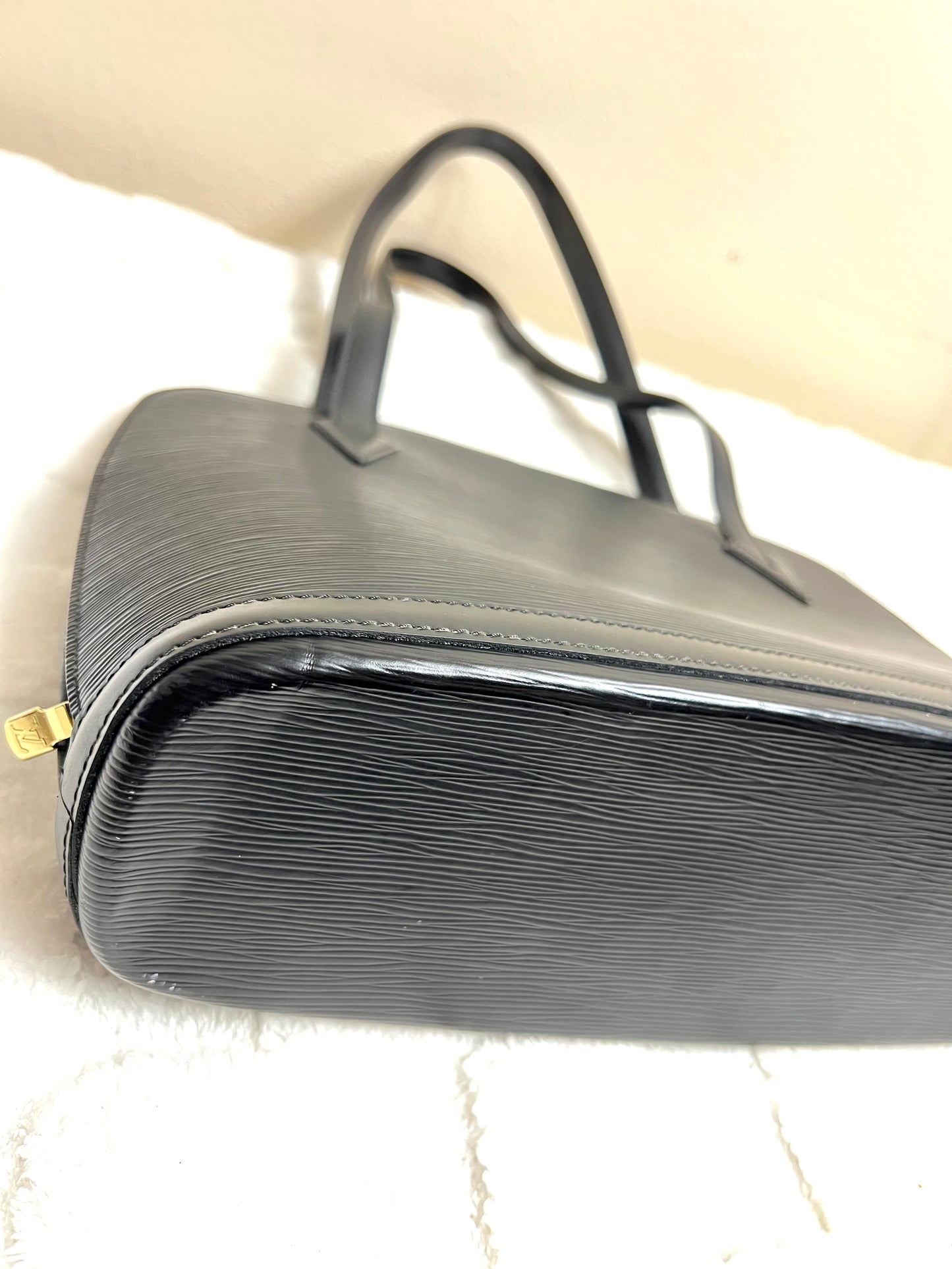 LUSSAC TOTE EPI BLACK