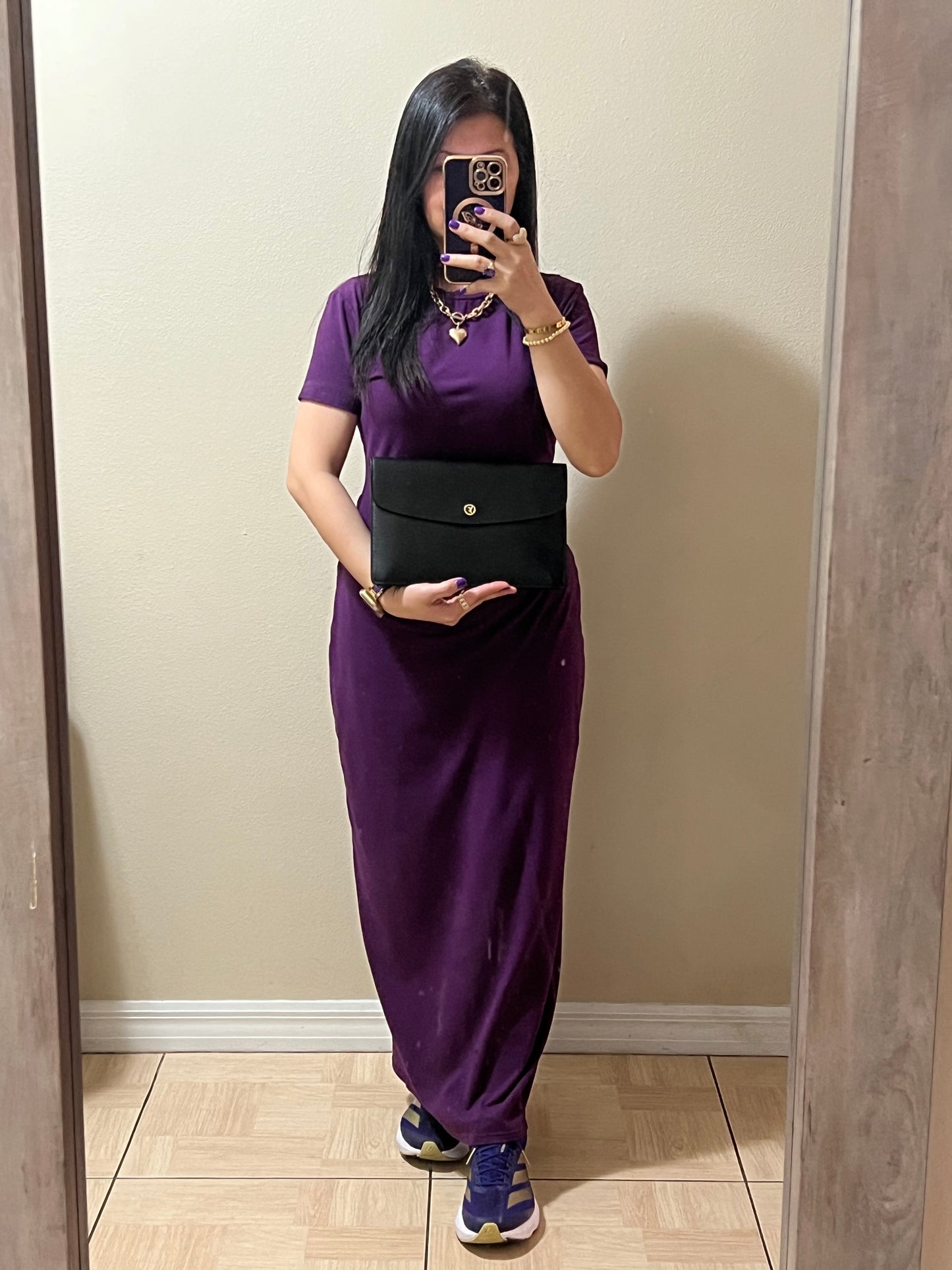 MONTAIGENE EPI CLUTCH BLACK