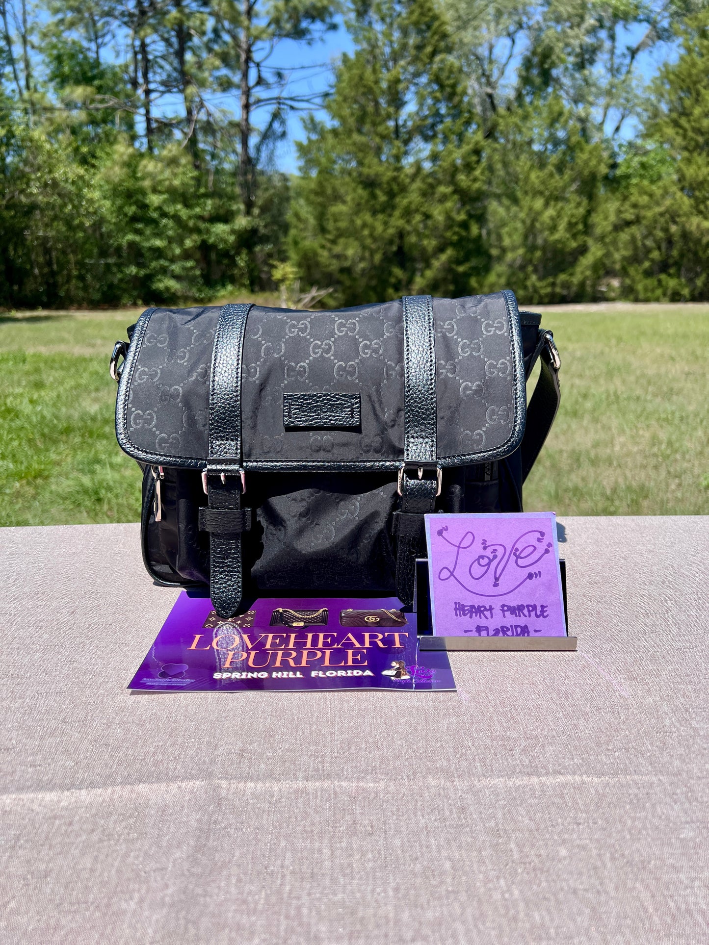 MESSENGER BAG BLACK