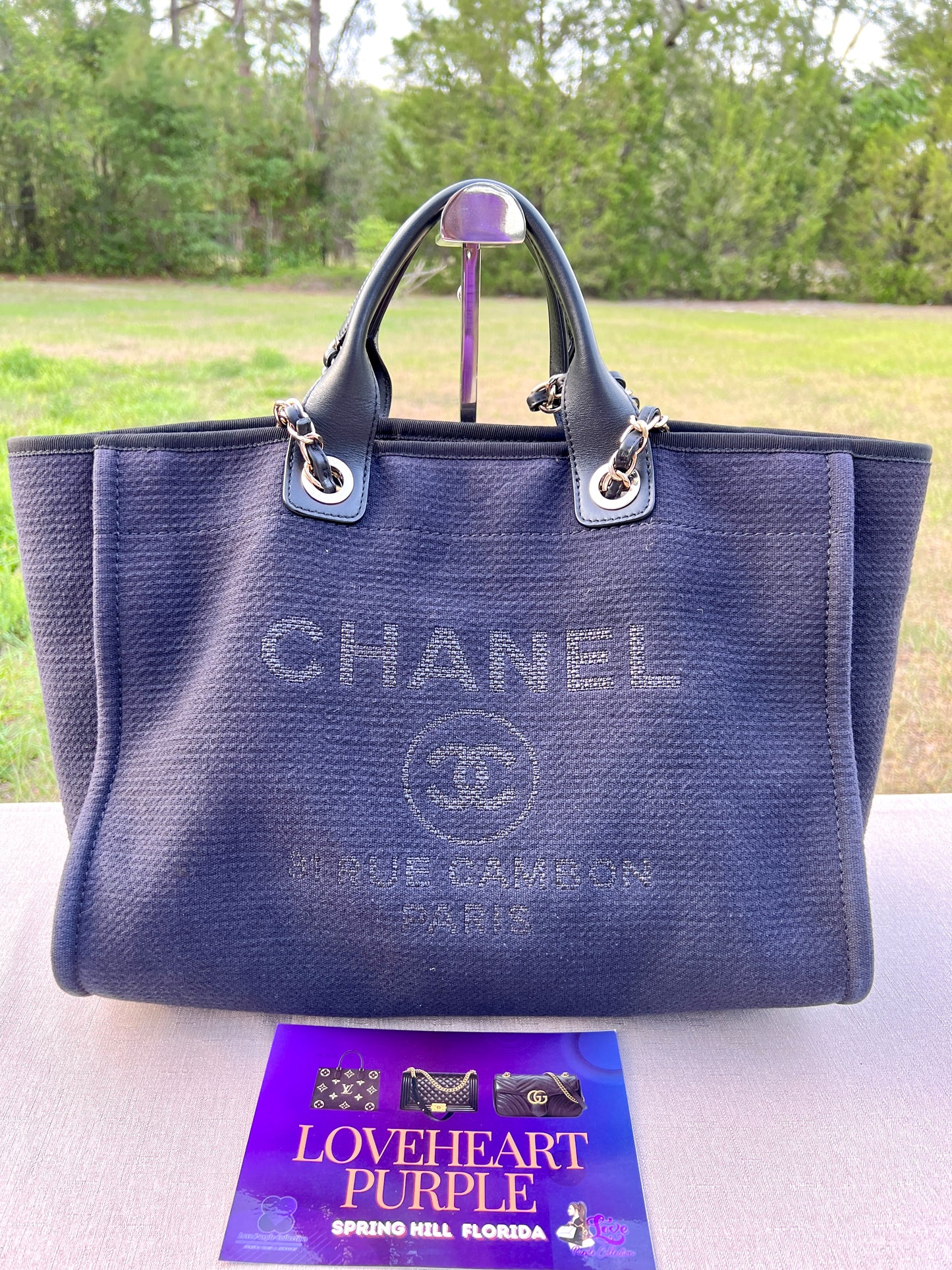 DEAUVILLE TOTE MEDIUM BLACK