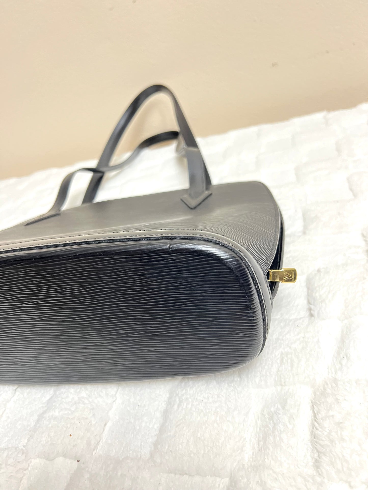 LUSSAC TOTE EPI BLACK