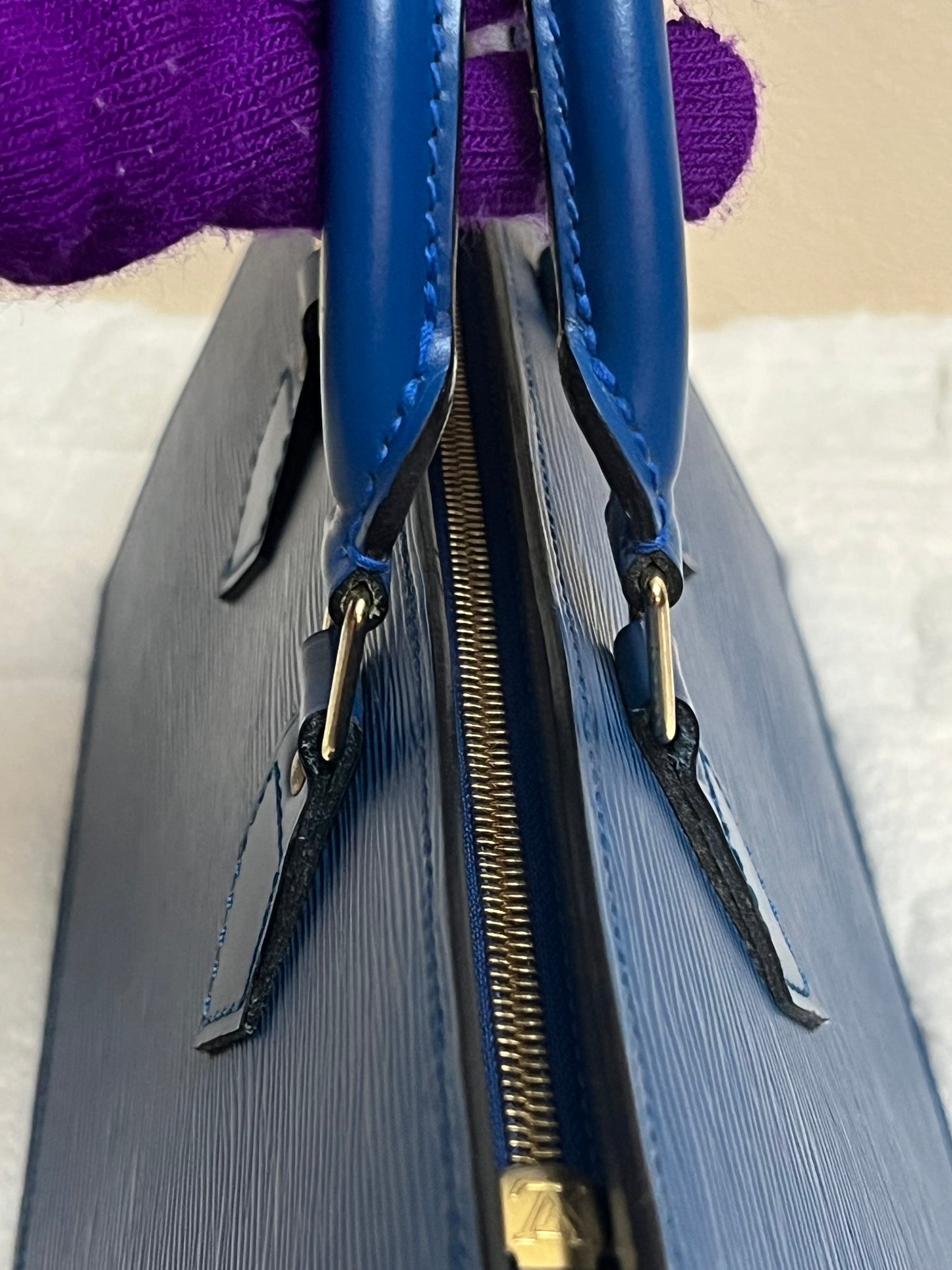 SAC TRIANGLE EPI BLUE