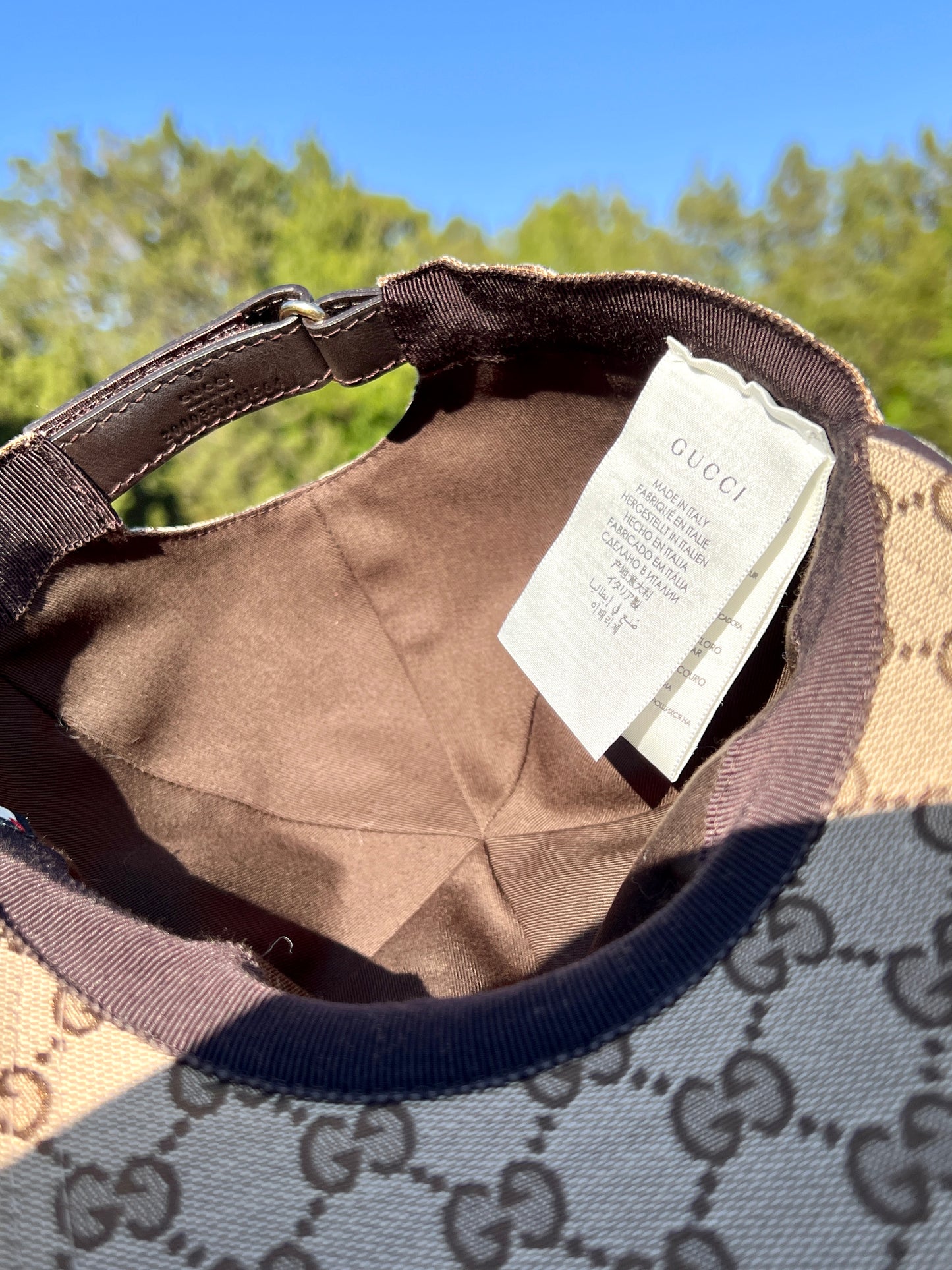 BASEBALL CAP BROWN
