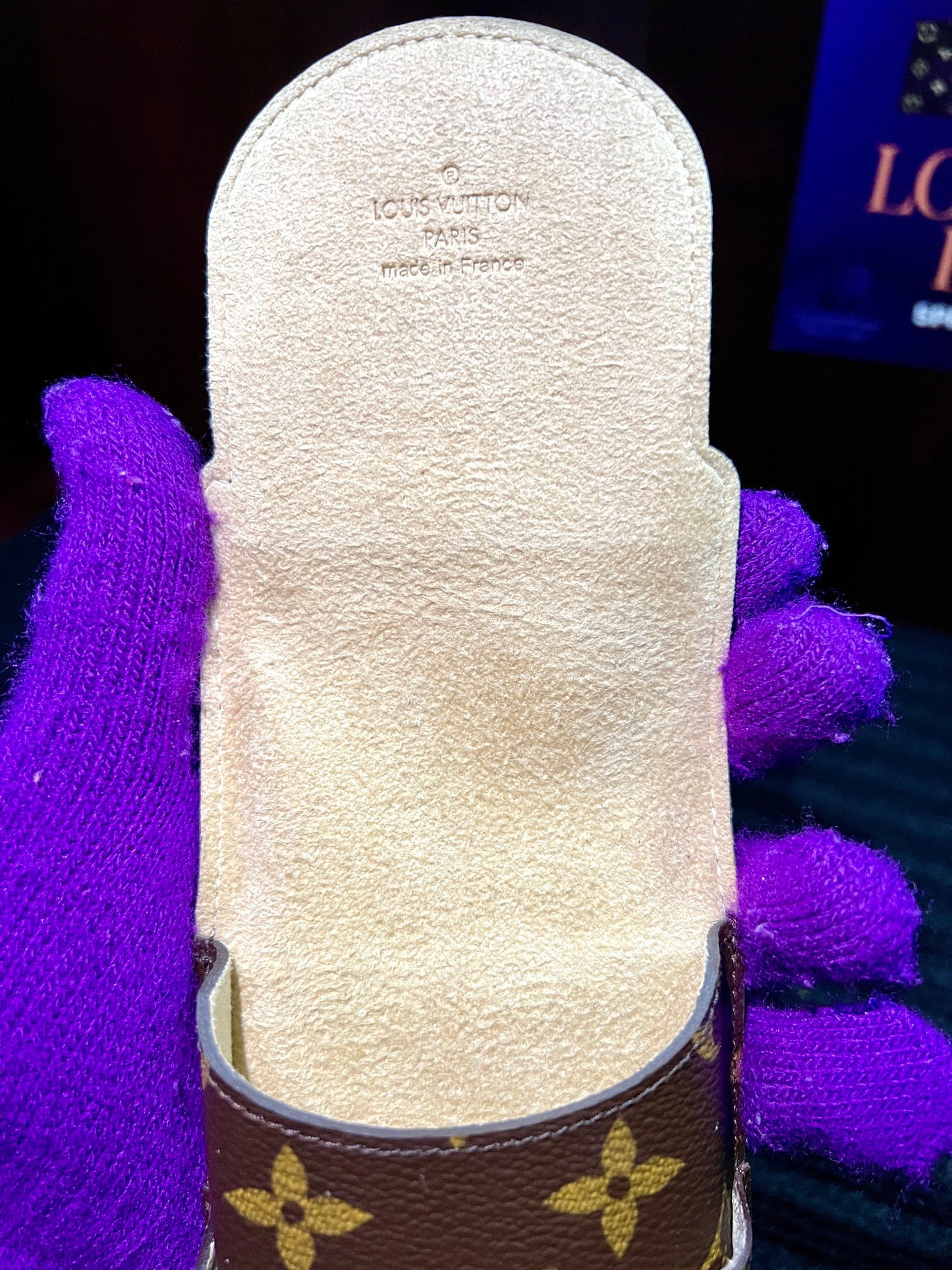 SUNGLASSES CASE HOLDER MONO