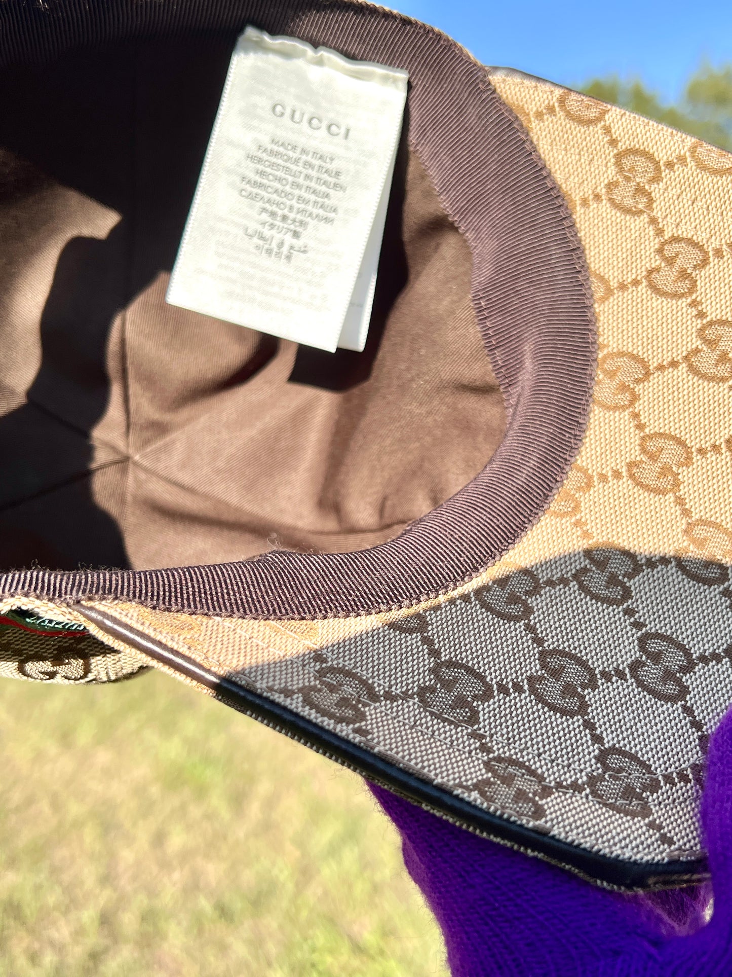 BASEBALL CAP BROWN