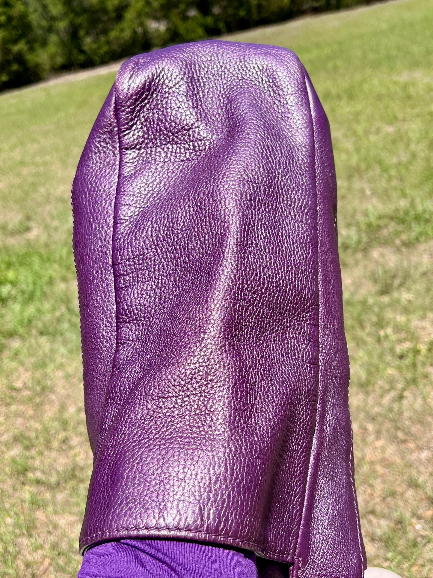 PURPLE TOTE BAG