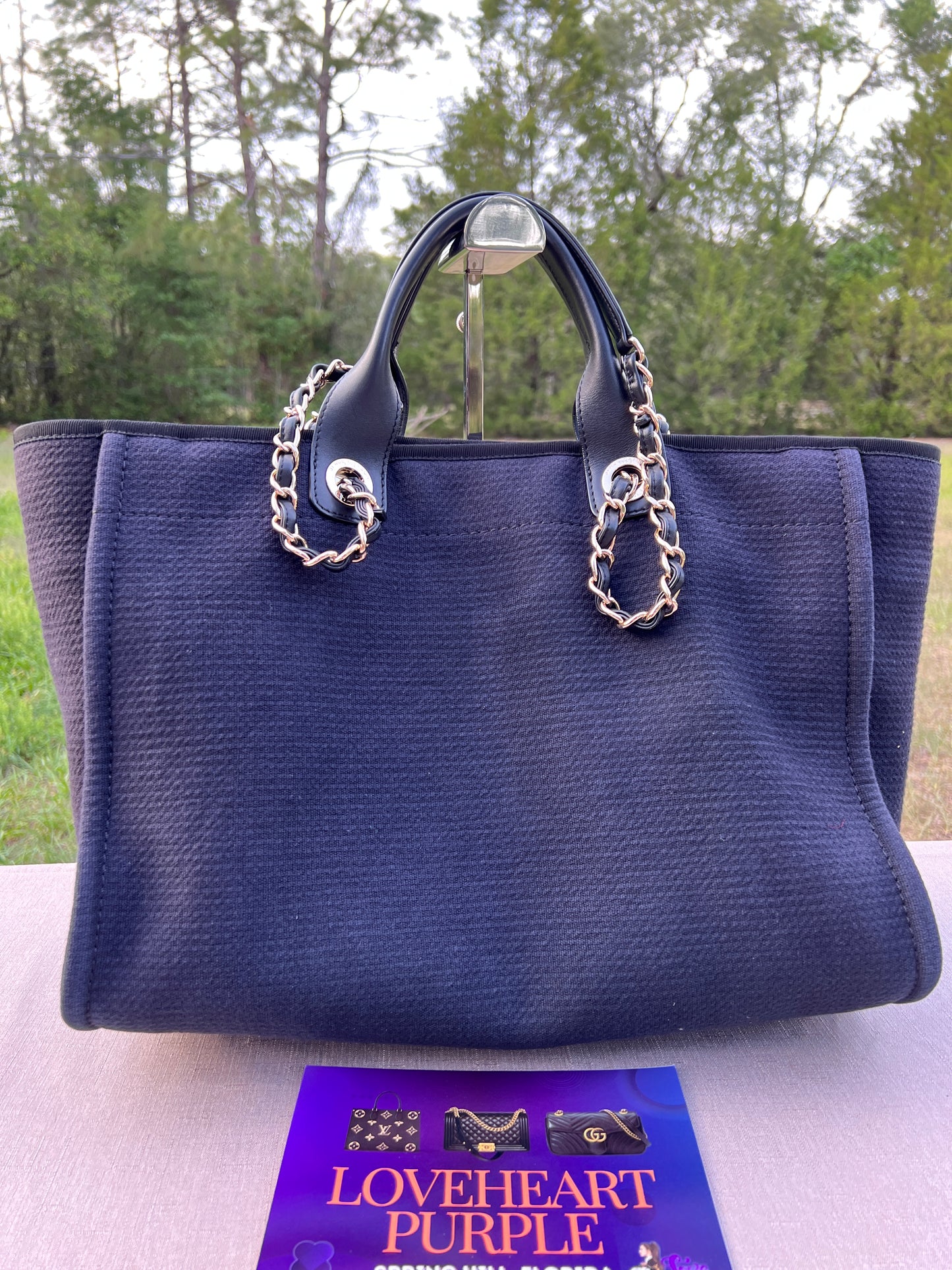 DEAUVILLE TOTE MEDIUM BLACK